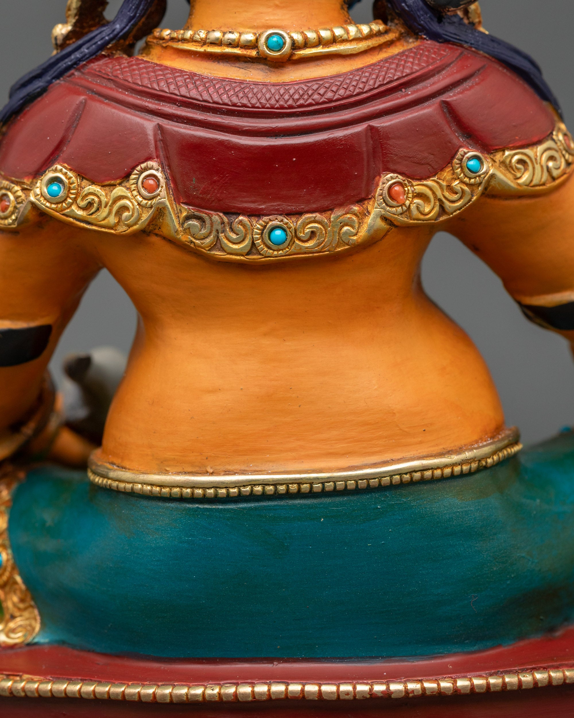 Jewel King Jambhala Statue | Tibetan Deity of Wealth & Prosperity