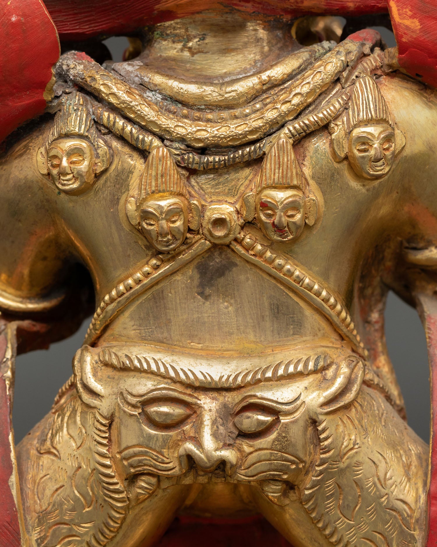 Sakya Mahakala Statue | Nepalese Spiritual Decor
