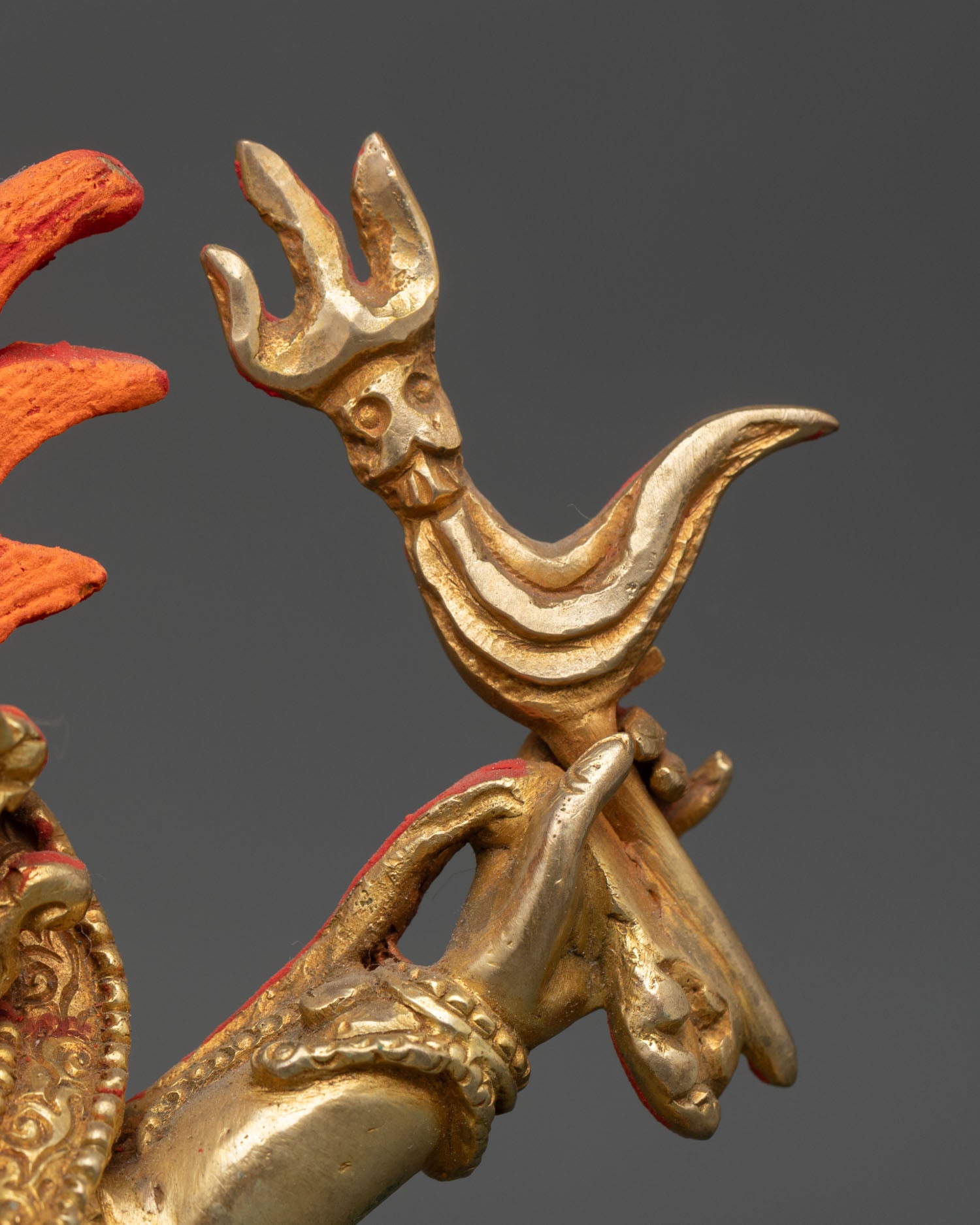 Six-Armed Mahakala Statue – Wrathful Guardian of Dharma