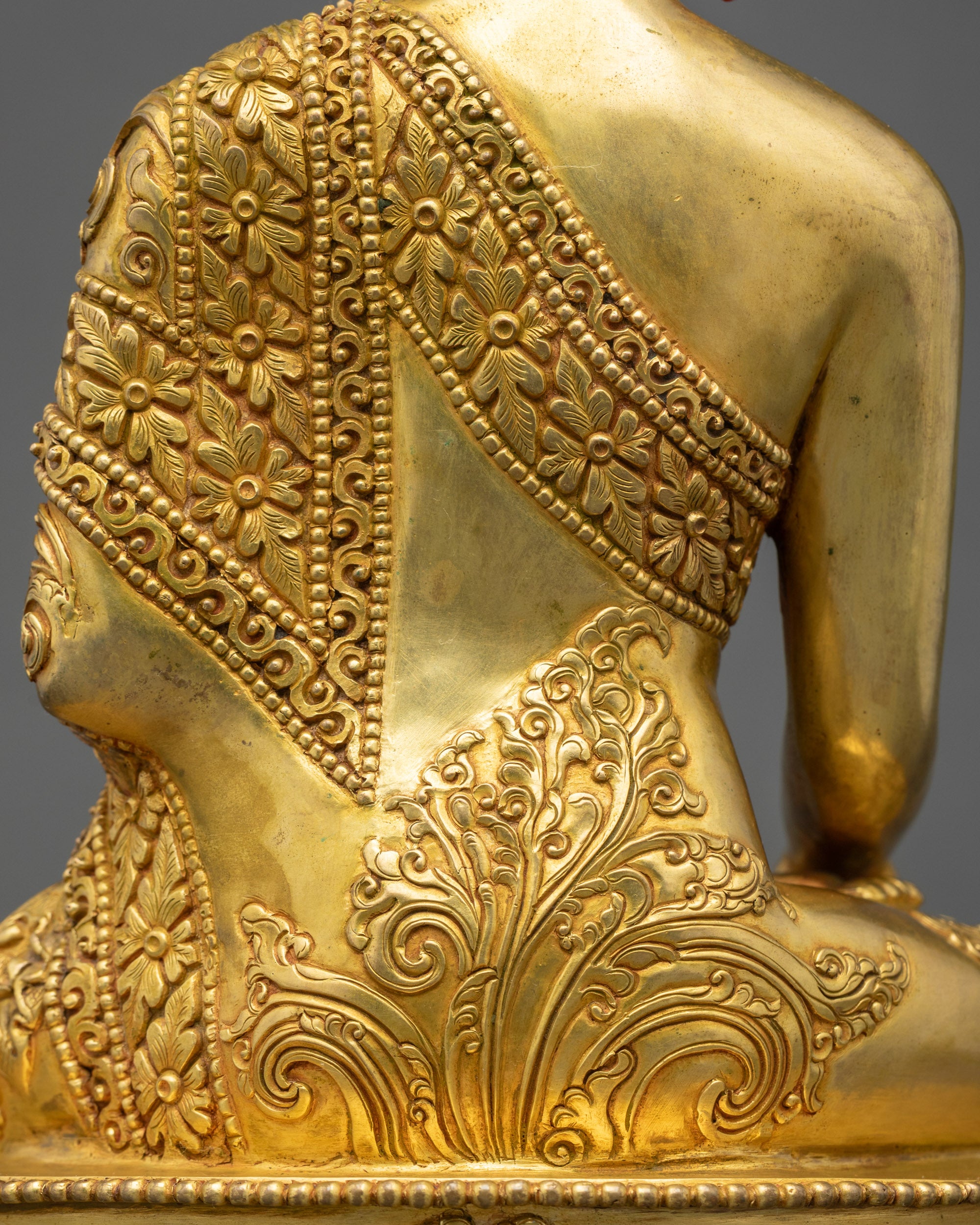 Shakyamuni Buddha Figurine | Artisan-Crafted Buddhist Altar Figurine
