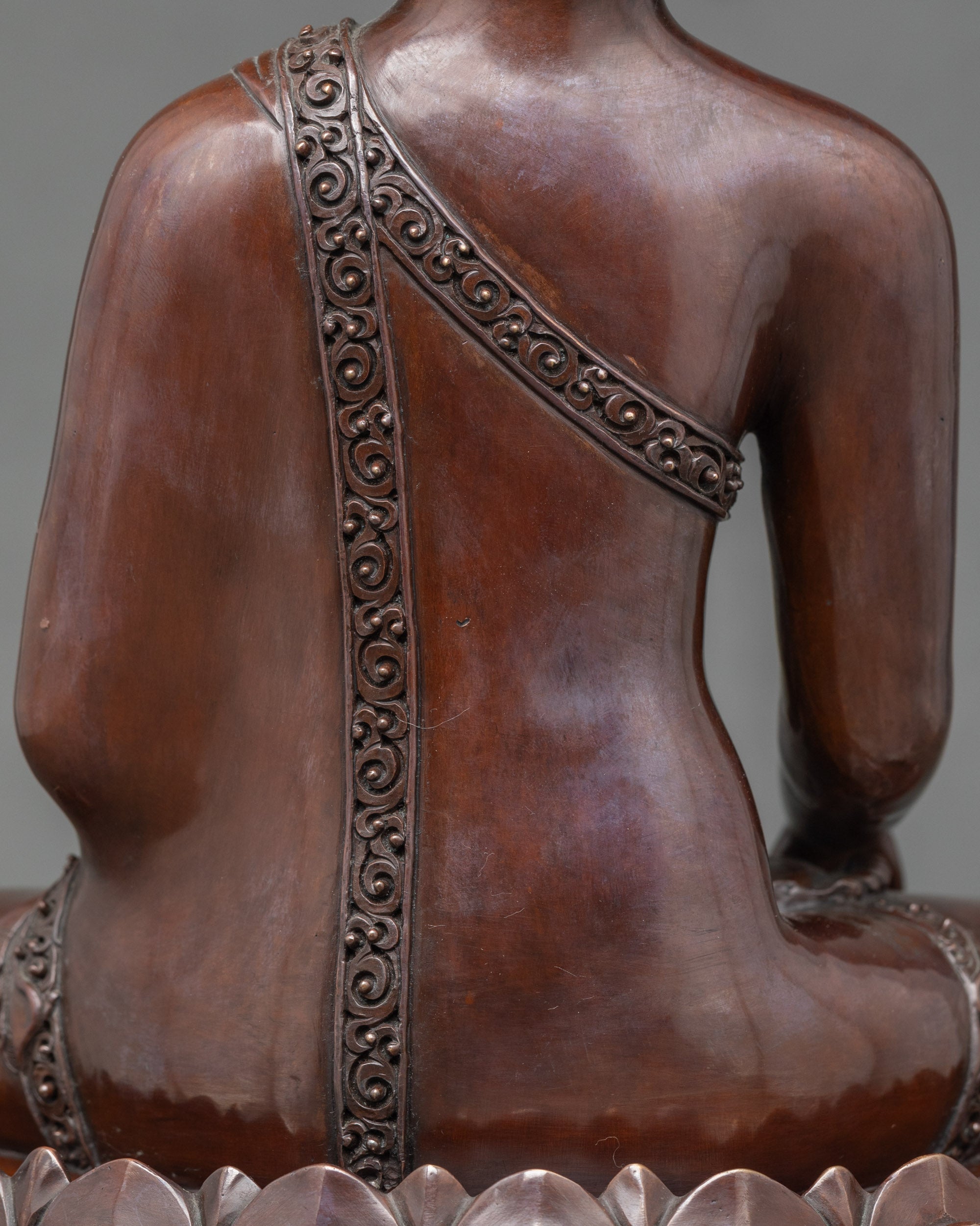 Shakyamuni Buddha Sculpture | Handcrafted Nepalese Buddhist Statue