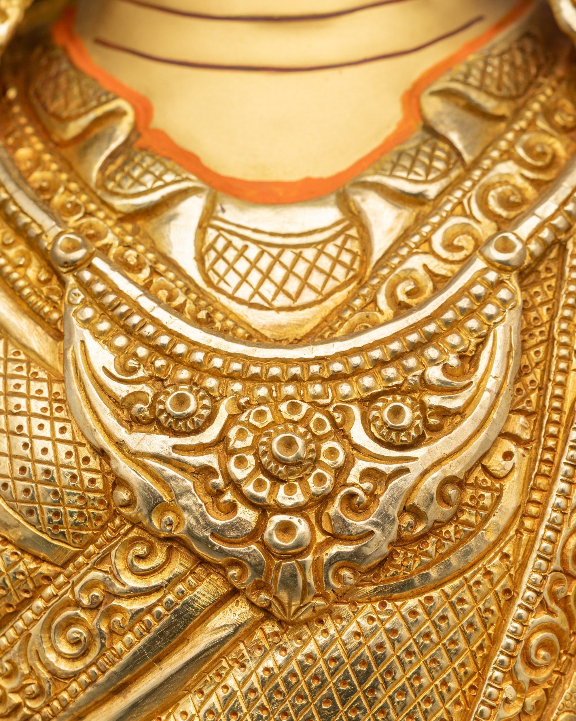 Padmasambhava Guru Rinpoche Meditation Statue | Himalayan Copper Sculpture