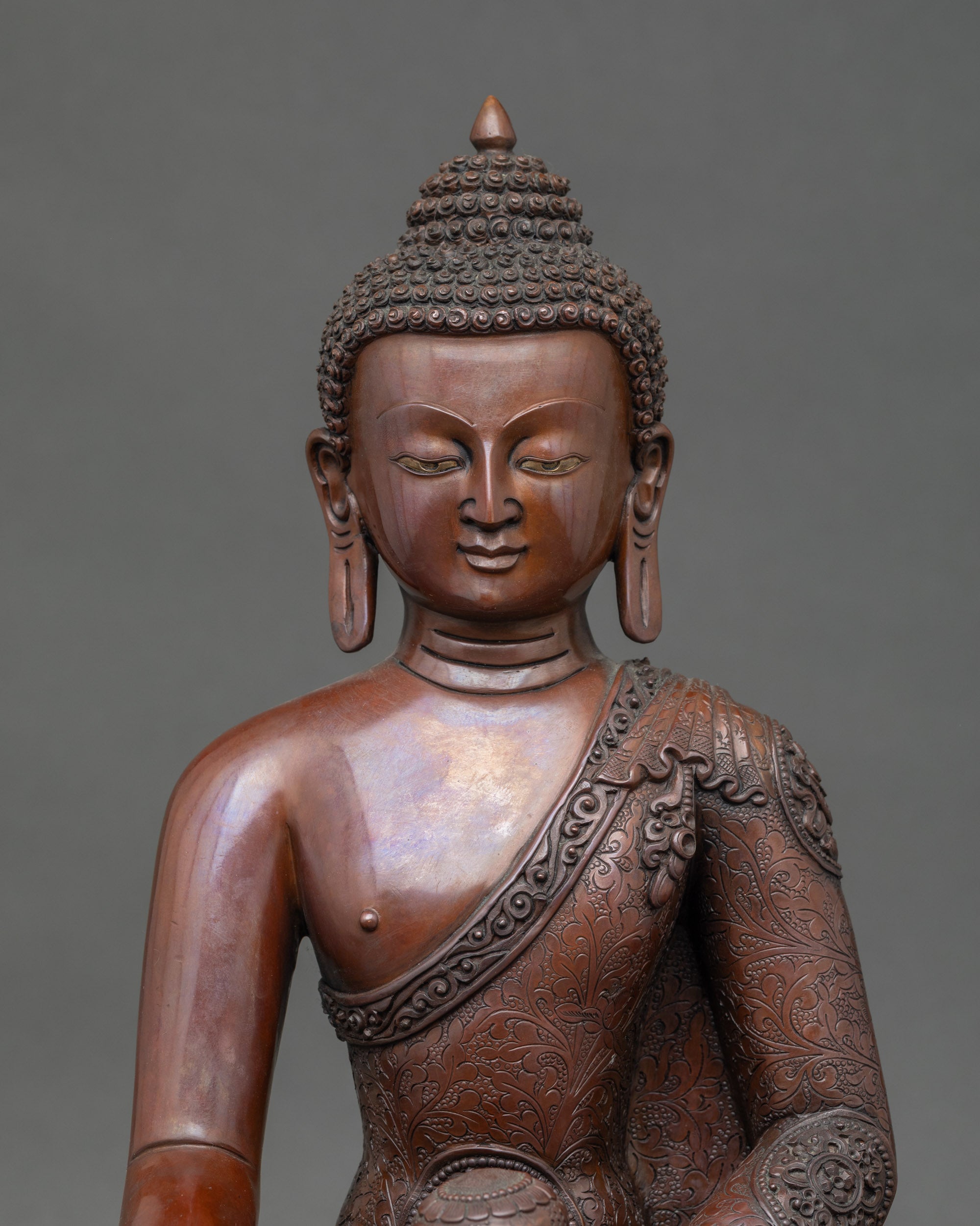 Five Dhyani Buddha Statue Set for Meditation and Spiritual Practice