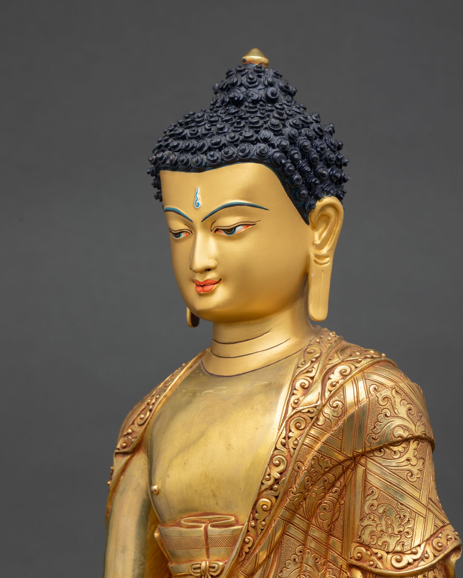 Buddha Shakyamuni Sculpture | Handmade in Nepal