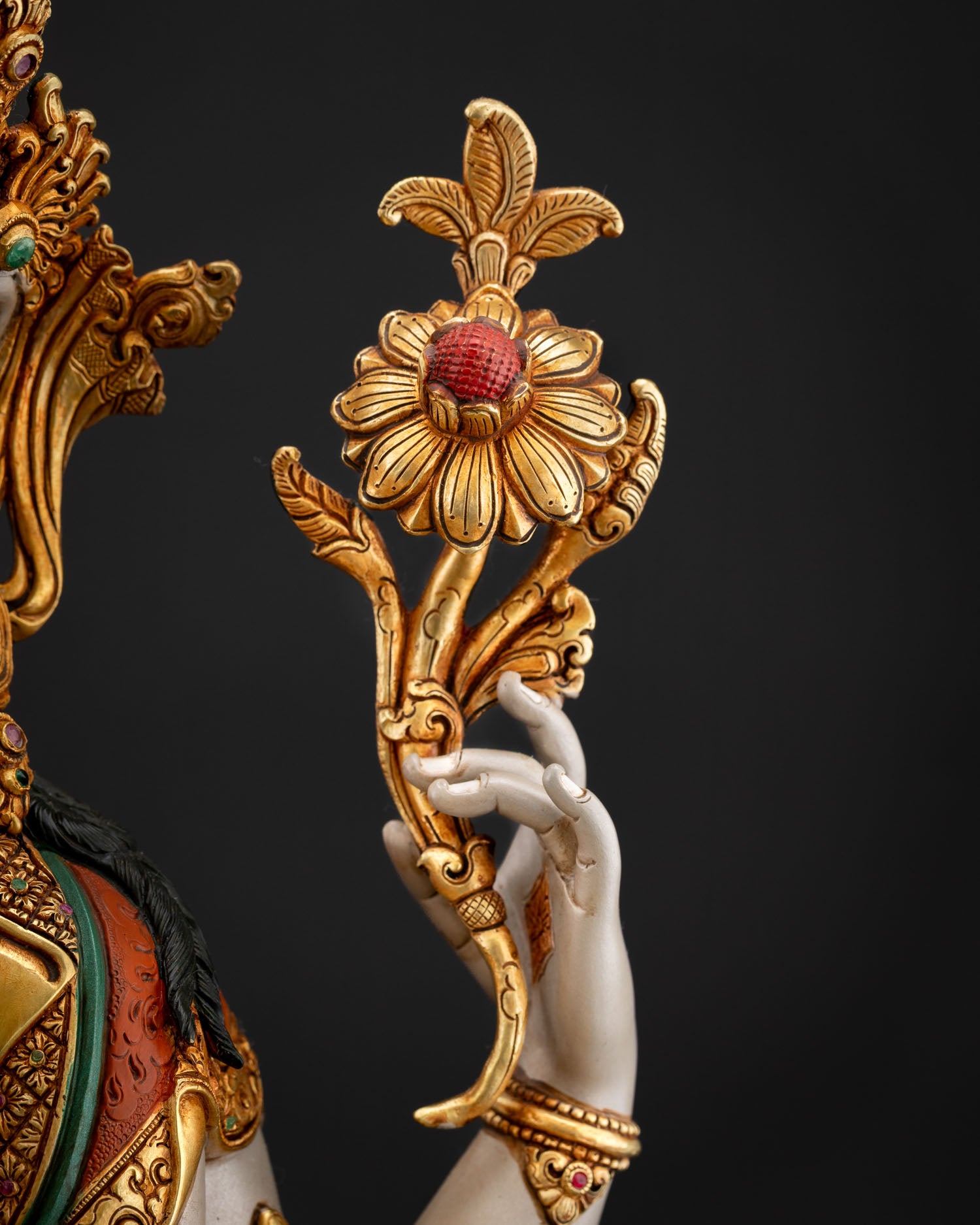 Chenrezig Statue | Museum-Quality Tibetan Buddhist Artwork