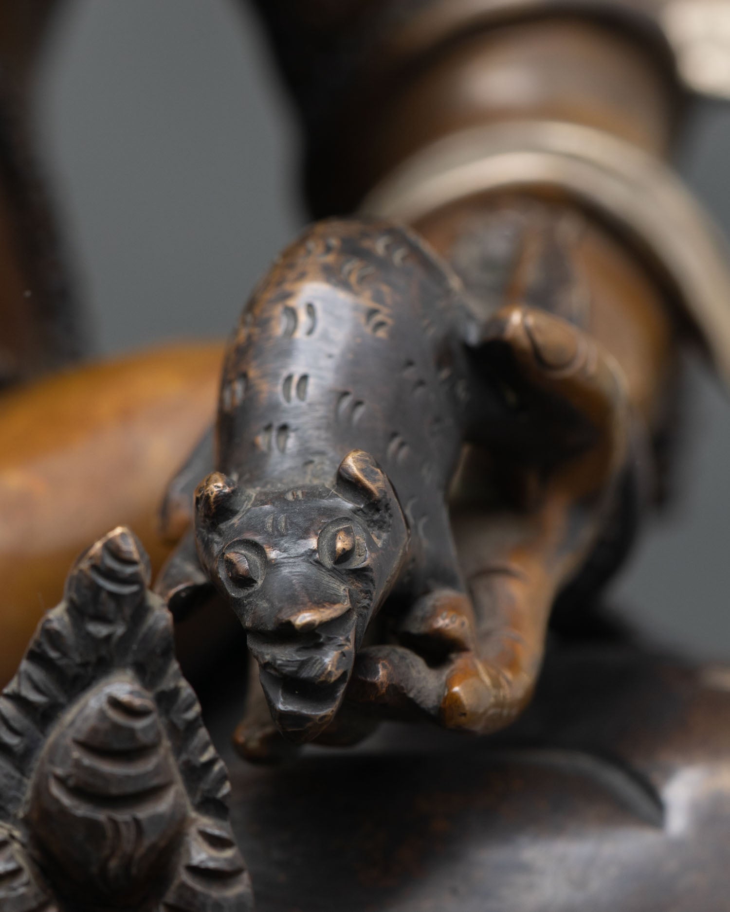 Green Dzambhala Statue – Wealth Attracting Buddhist Decor
