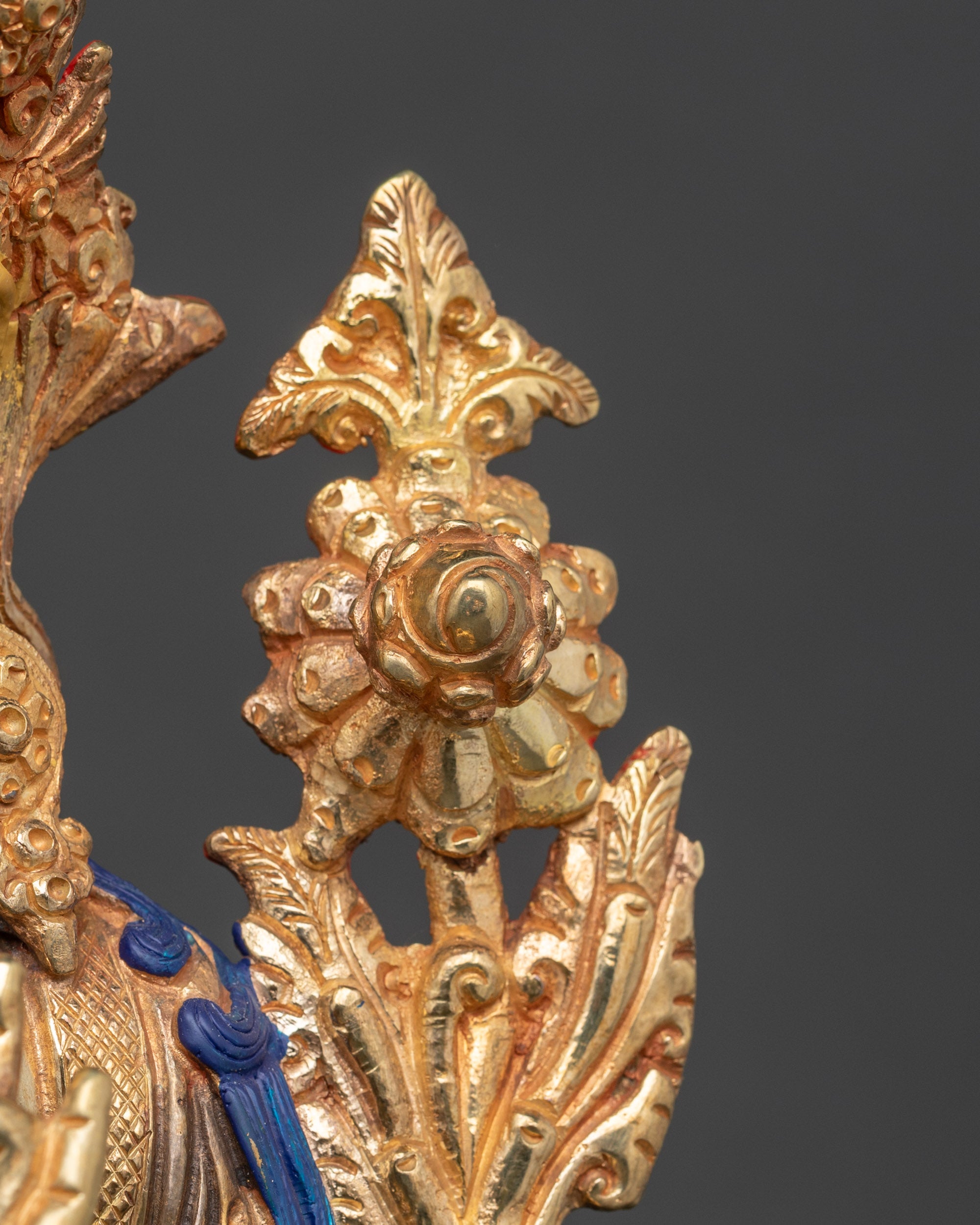 Green Tara Compassion Statue | Nepalese Altar Meditation Sculpture