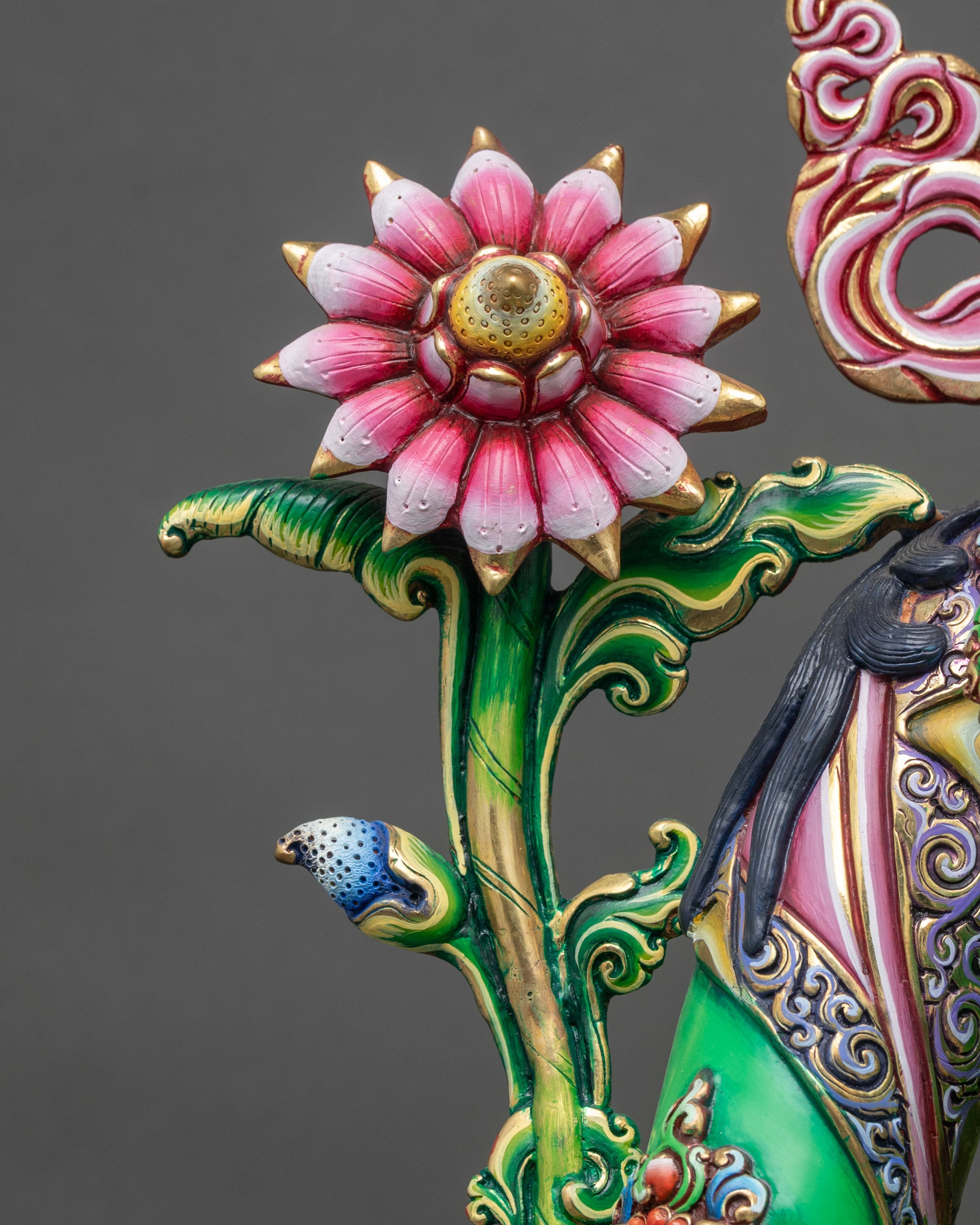 Colorful Jetsun Dolma Statue | Bring Blessings and Positive Energy