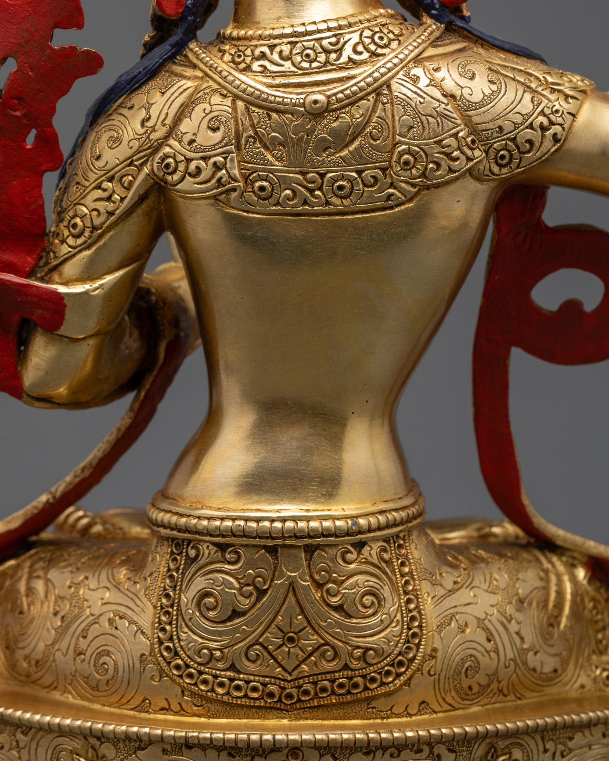 Manjushri Statue for Home Altar | Traditional Nepalese Lost Wax Casted