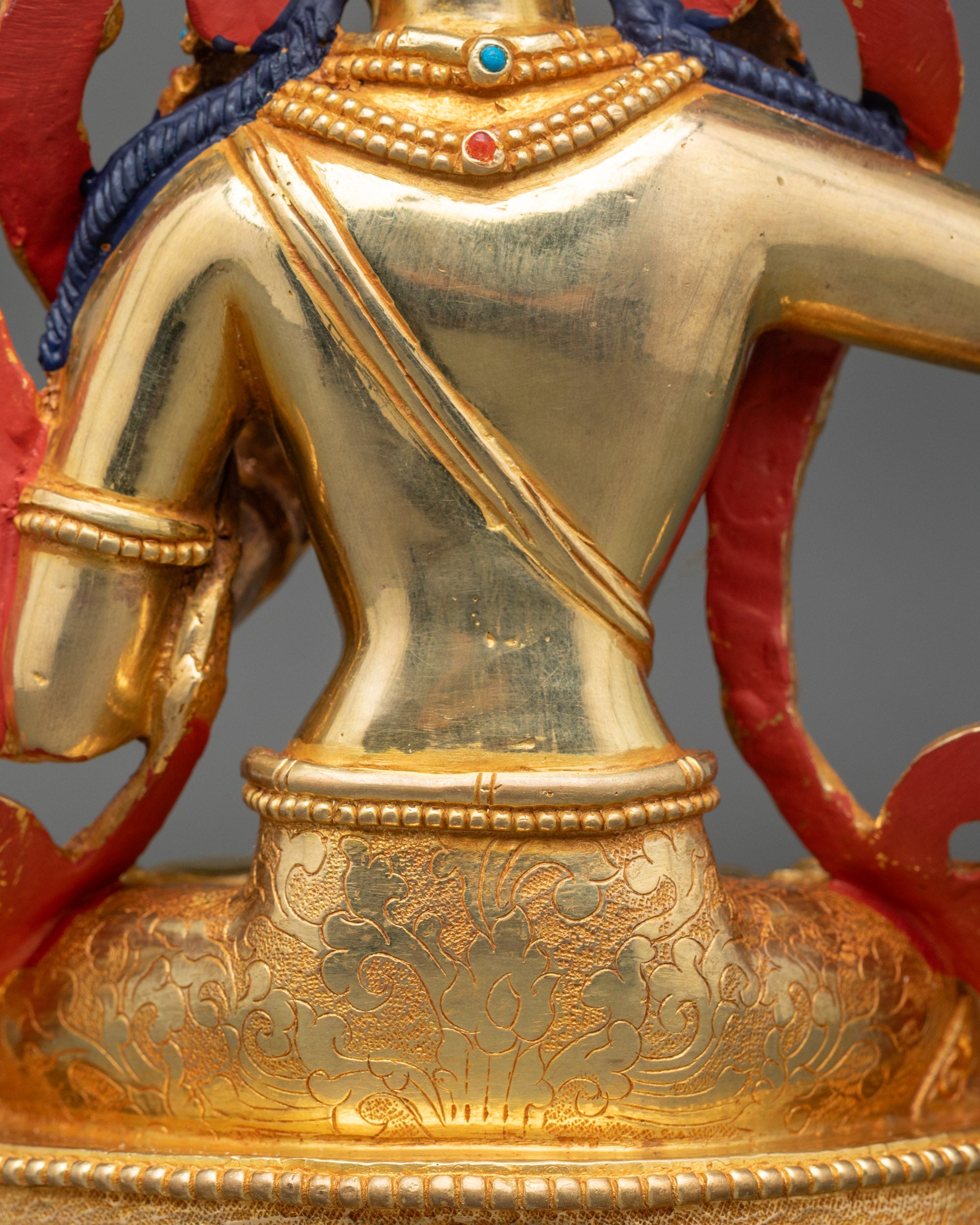 Manjushri Sculpture for Spiritual Wisdom and Empathetic Guidance