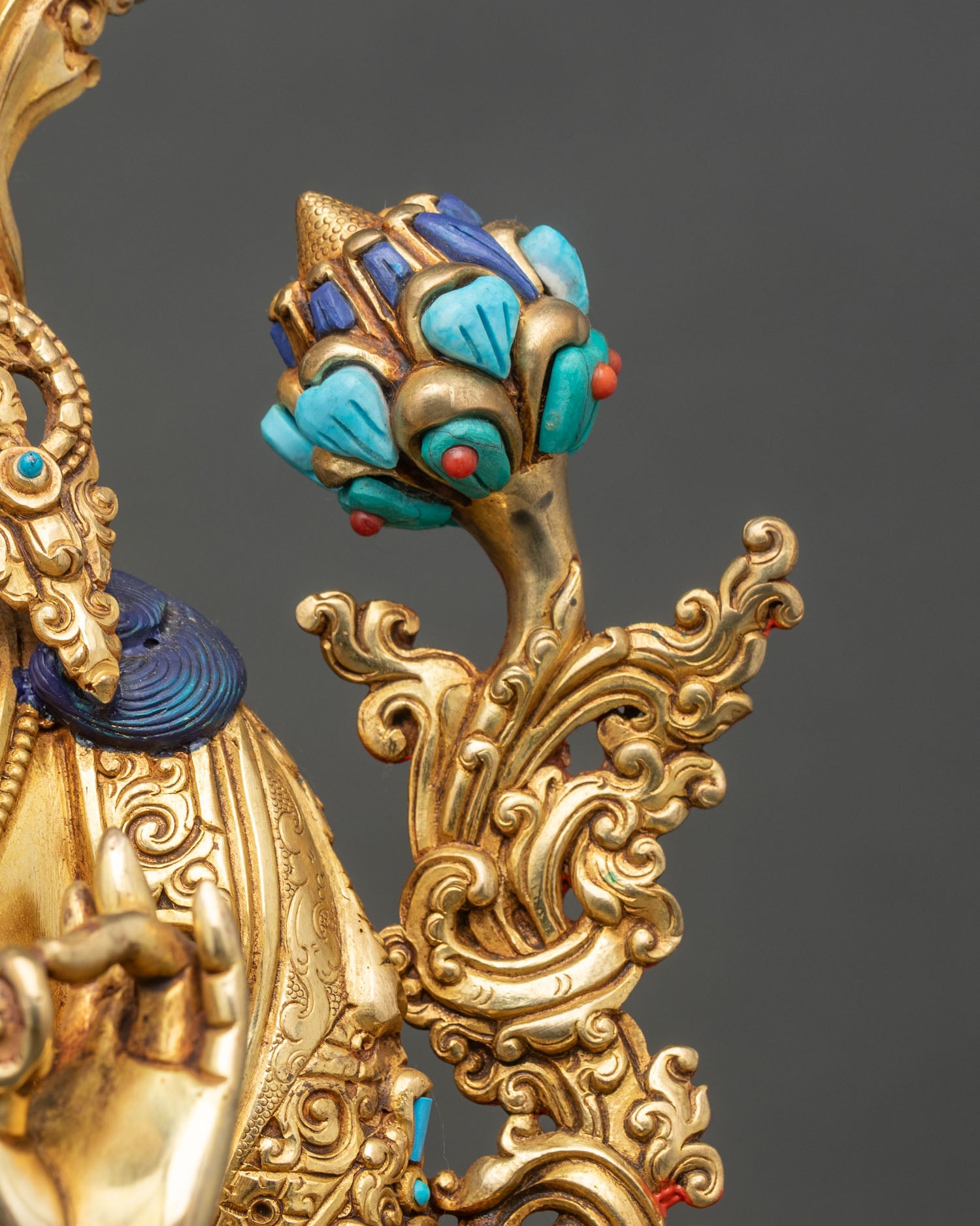 Female Buddha Green Tara Statue | Handcrafted in Nepal