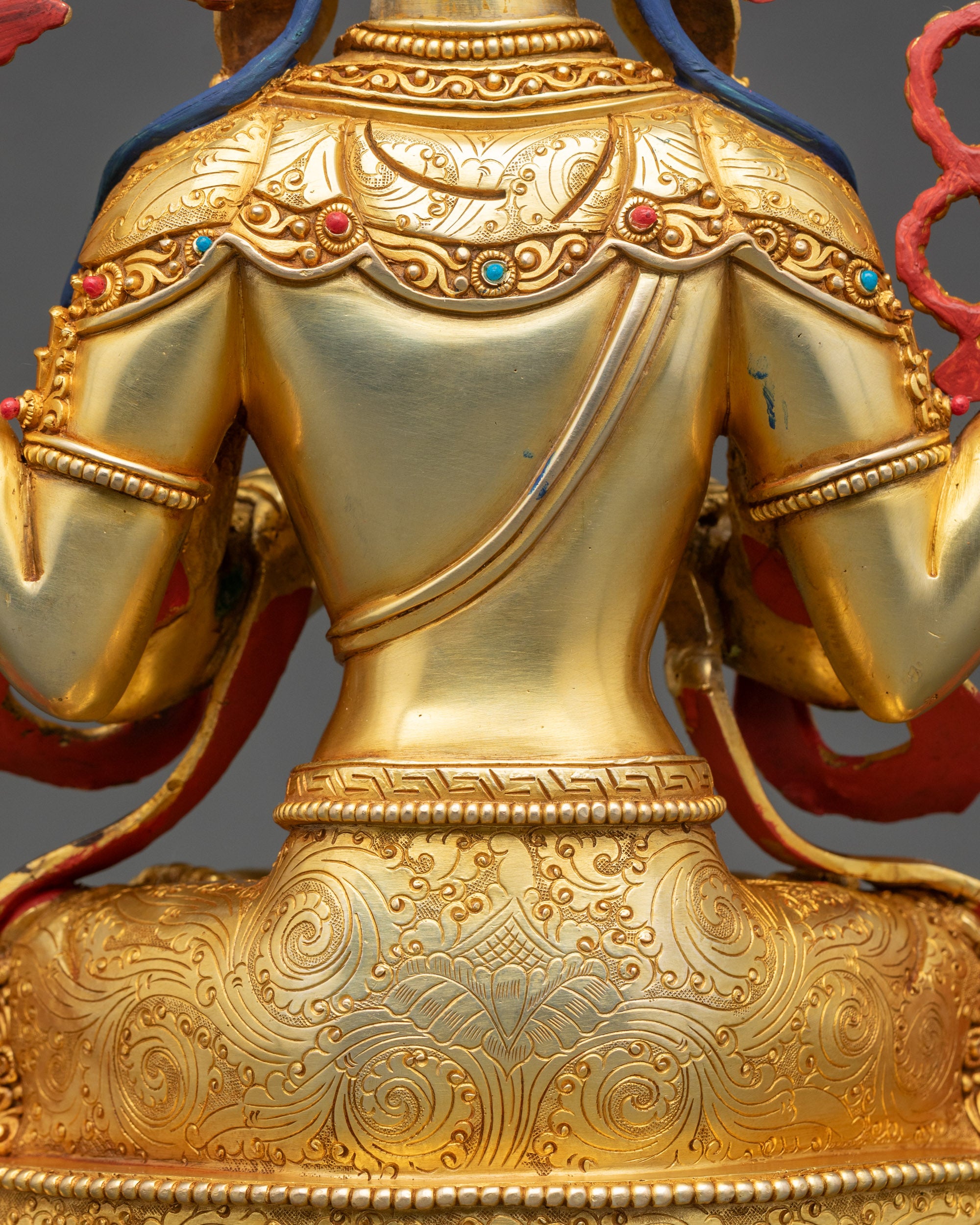 Avalokiteshvara Sculpture | Traditionally Crafted Statue from Nepal