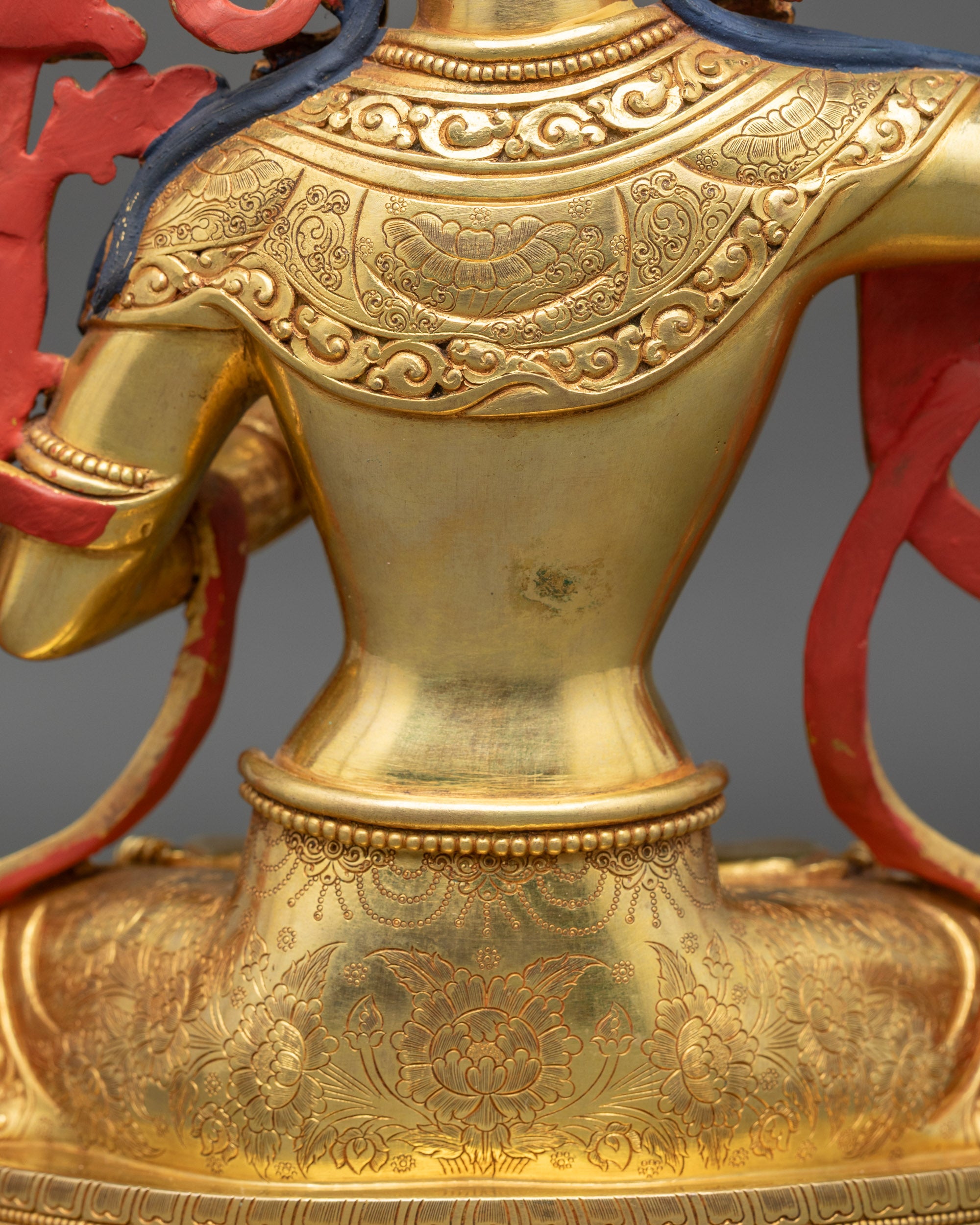 Manjushri Statue | Nepalese Artisan-Crafted Copper Sculpture