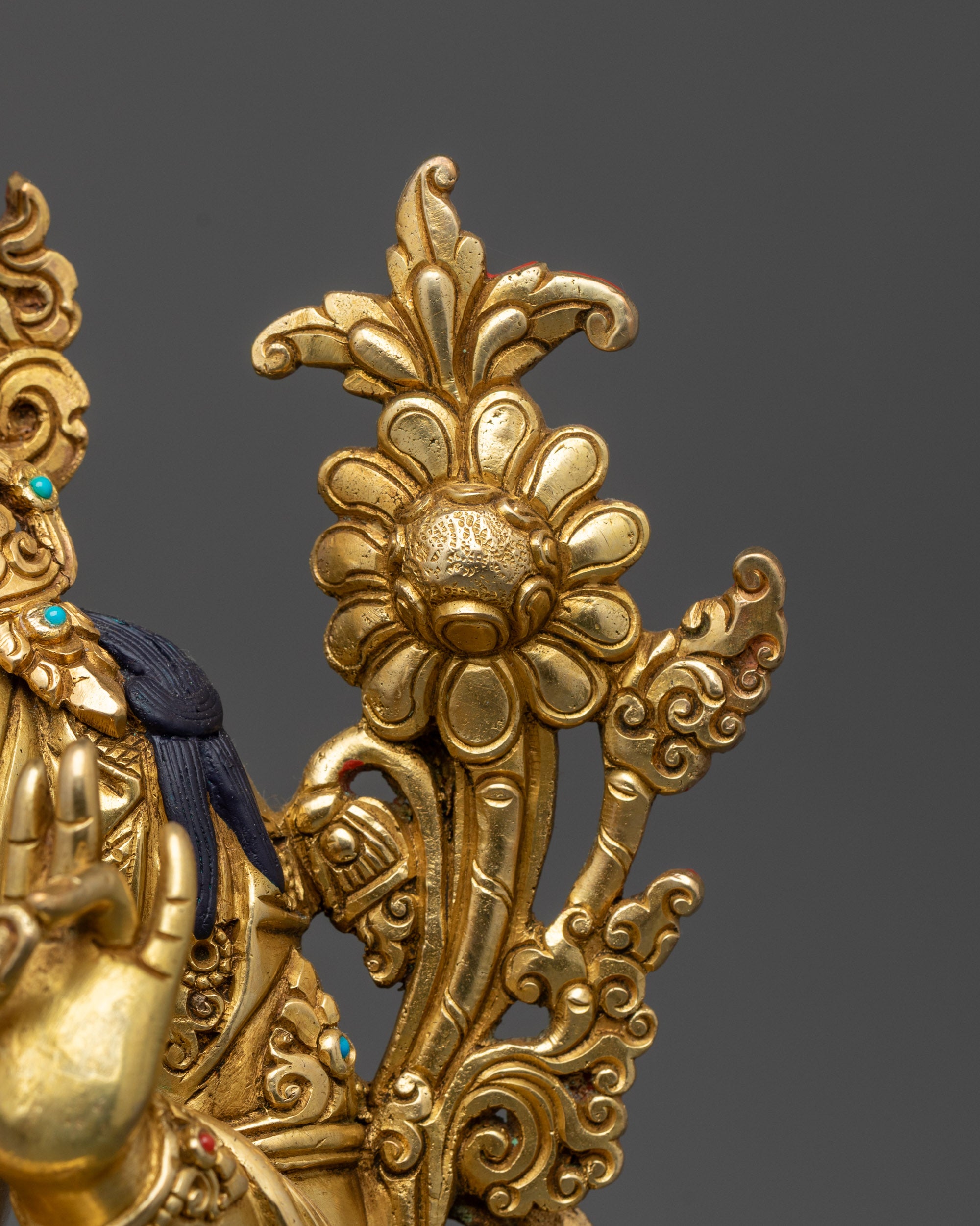 Divine Green Tara Statue | Nepalese Handcrafted Goddess of Compassion