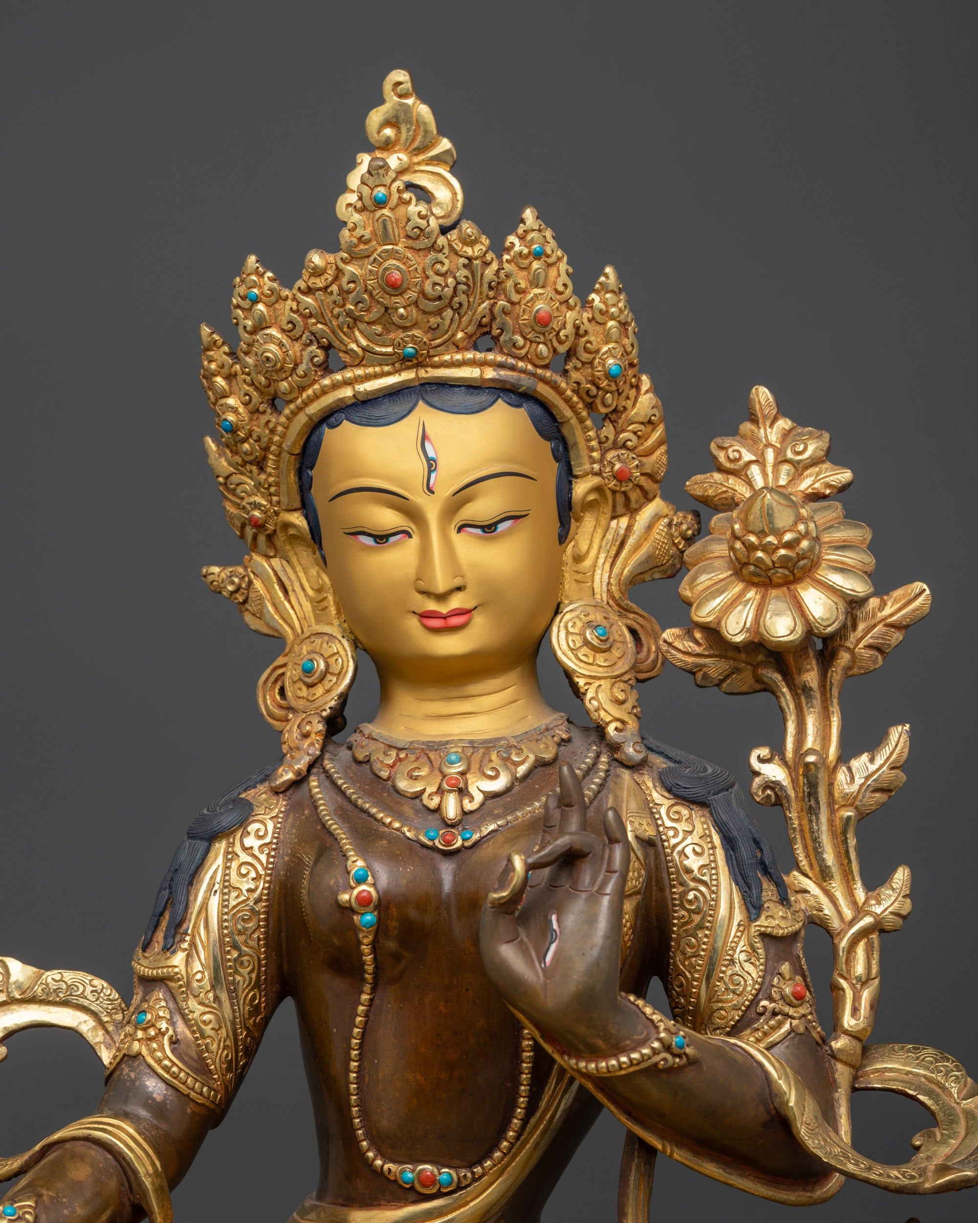 White Tara Statue