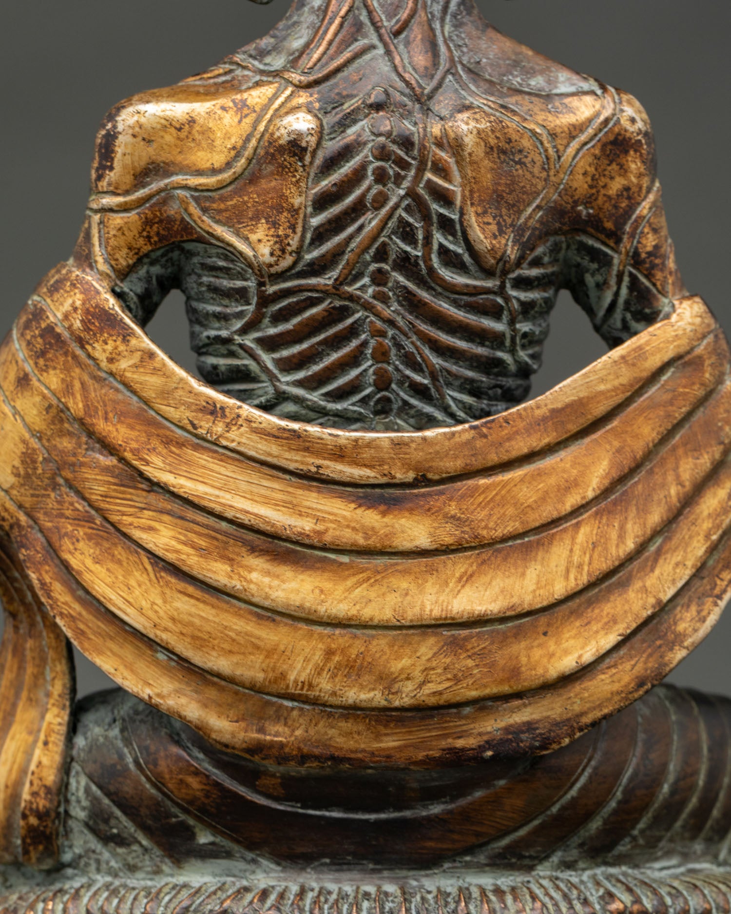 Fasting Buddha Statue