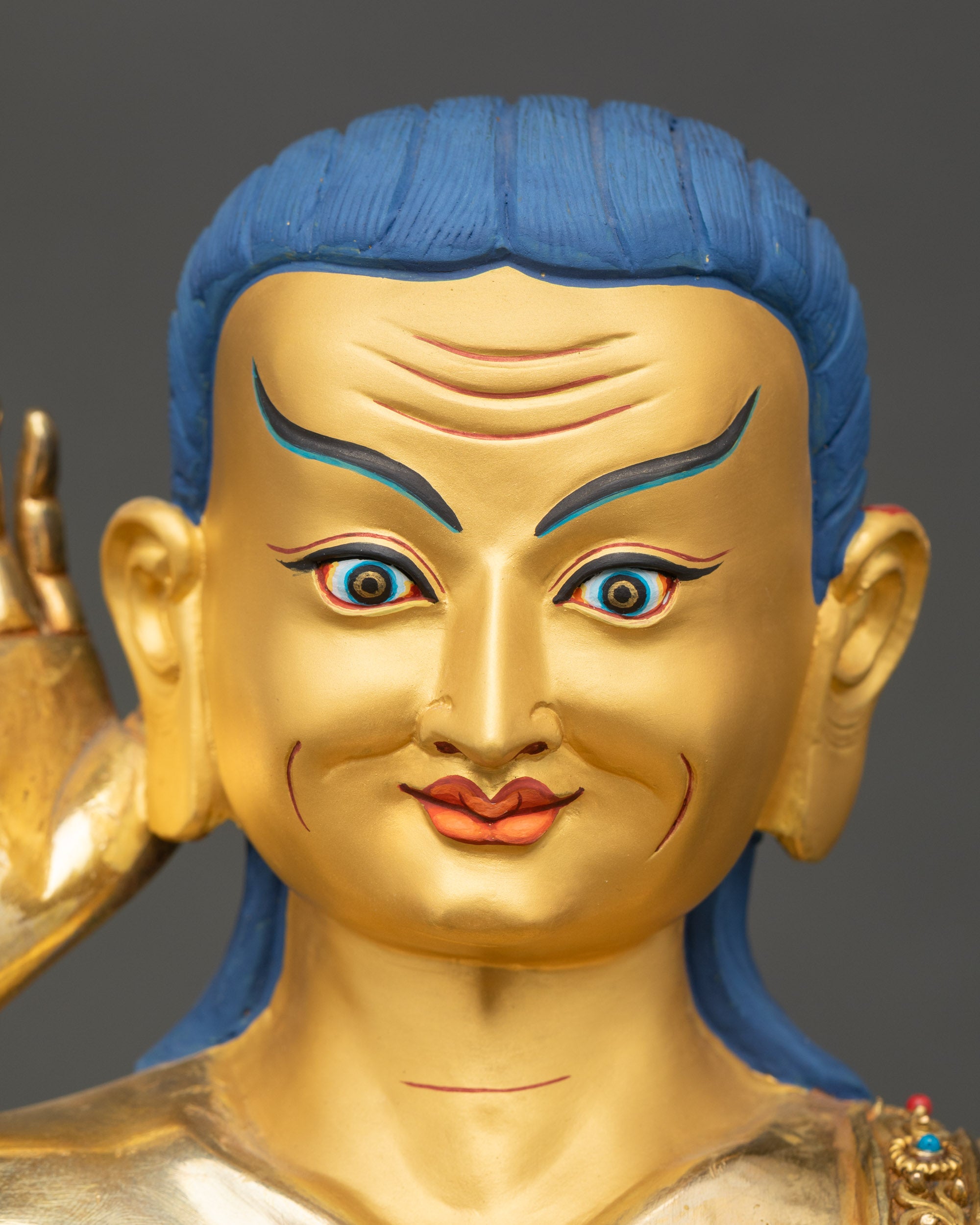 Milarepa Statue | Handicrafted Tibetan Yogi Figure from Nepal