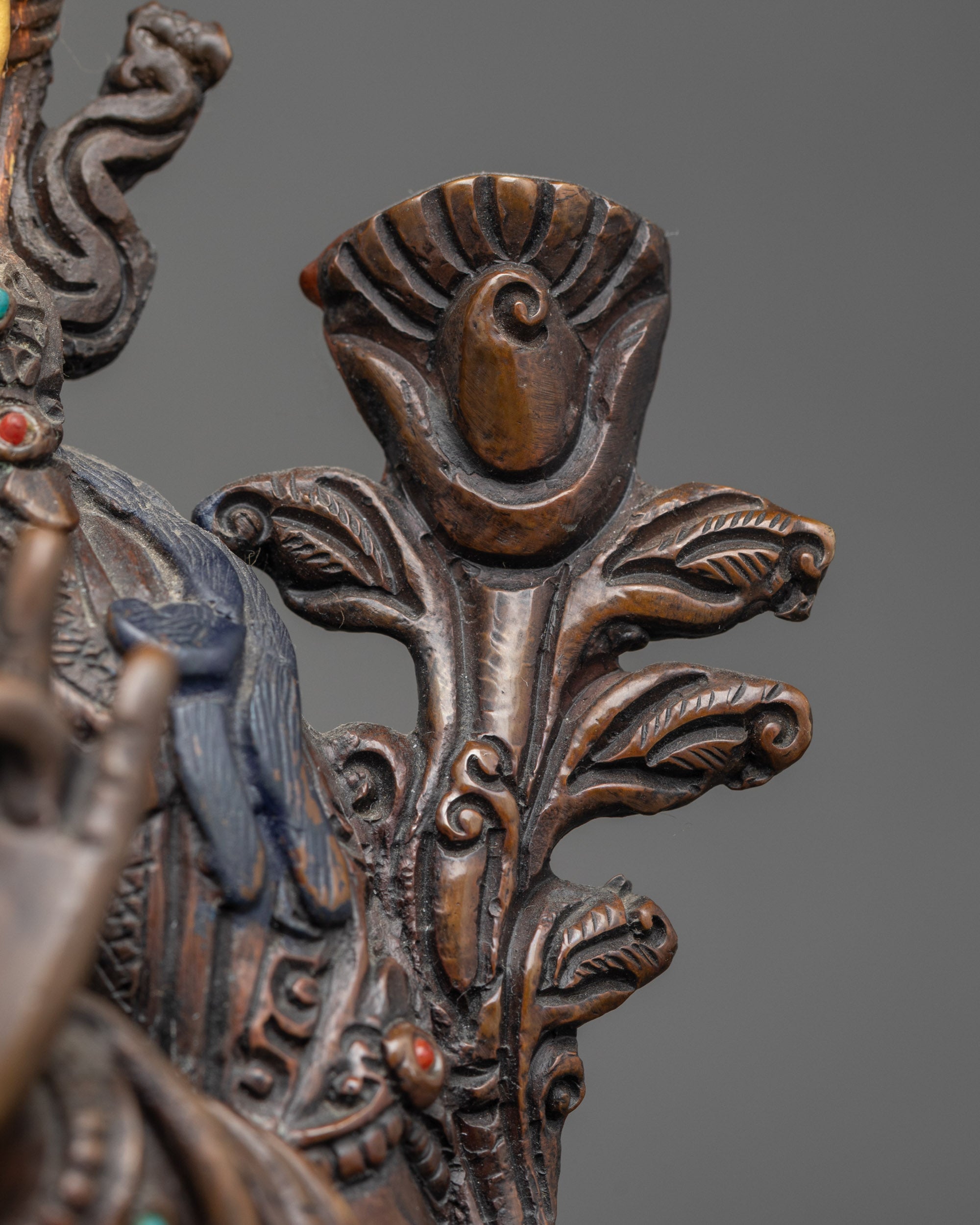 Peaceful Mother Buddha Sculpture of White Tara