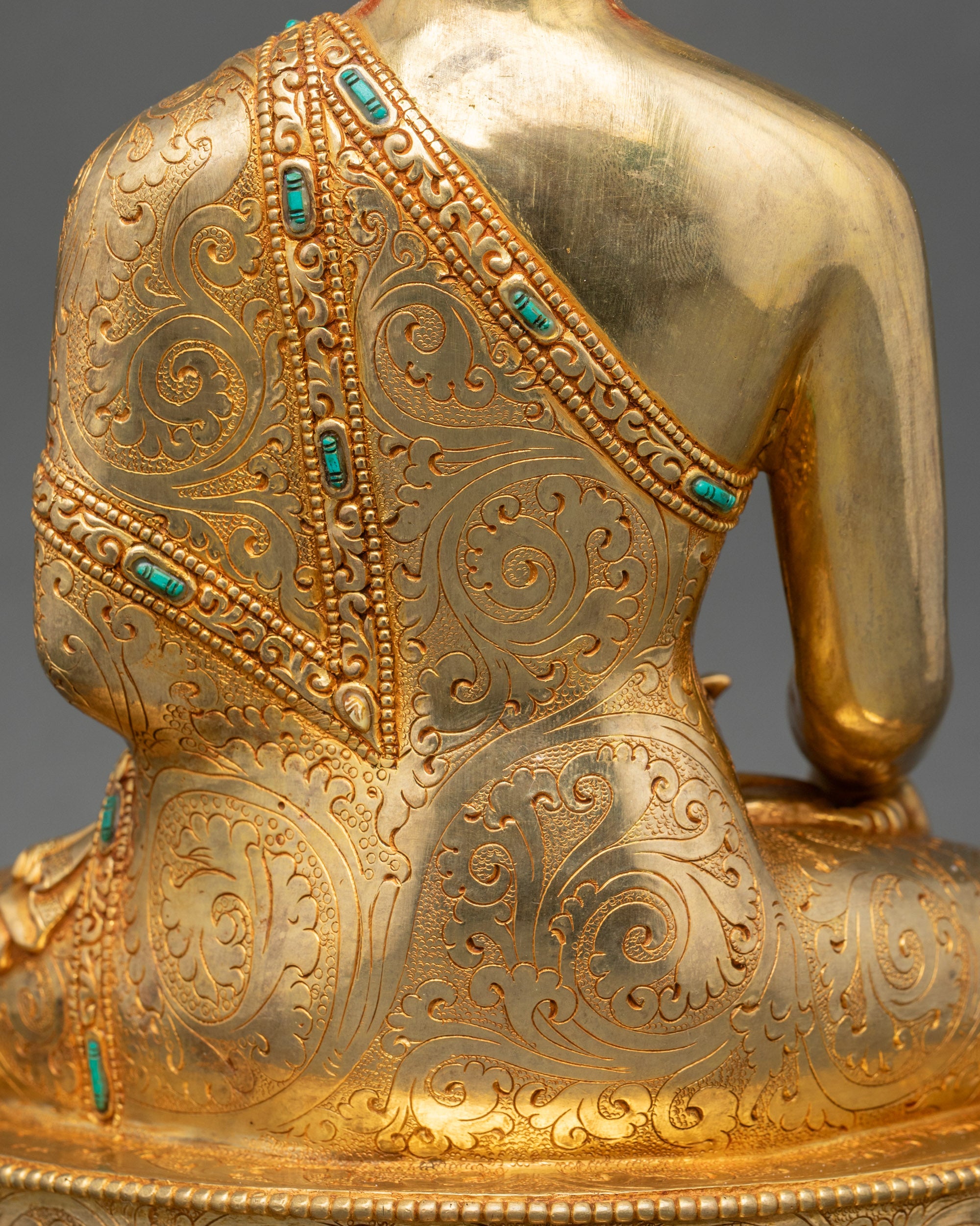 Nepalese Shakyamuni Buddha Statue | Sacred Buddhist Decor