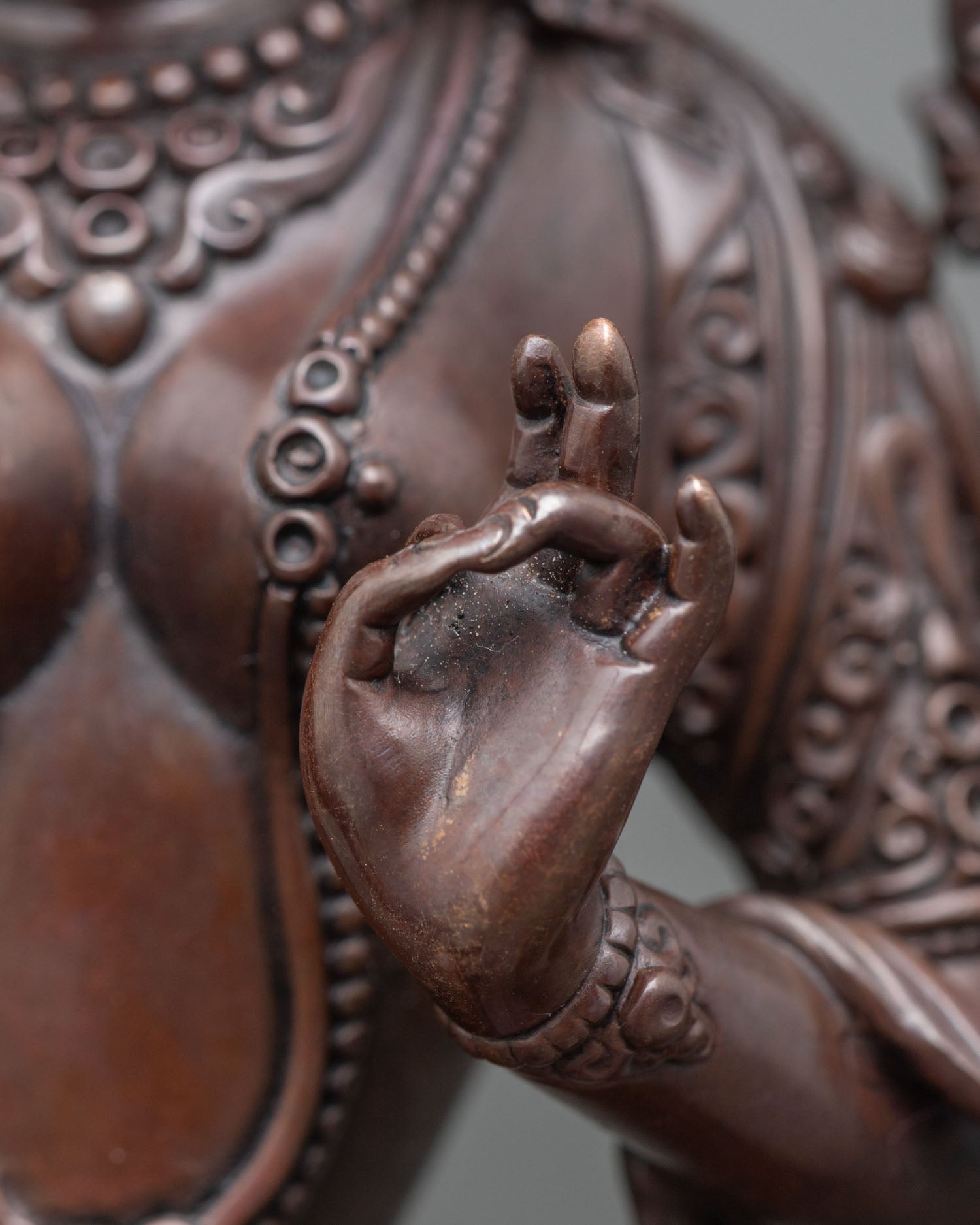 Graceful Green Tara Sculpture | Handcrafted in Nepal