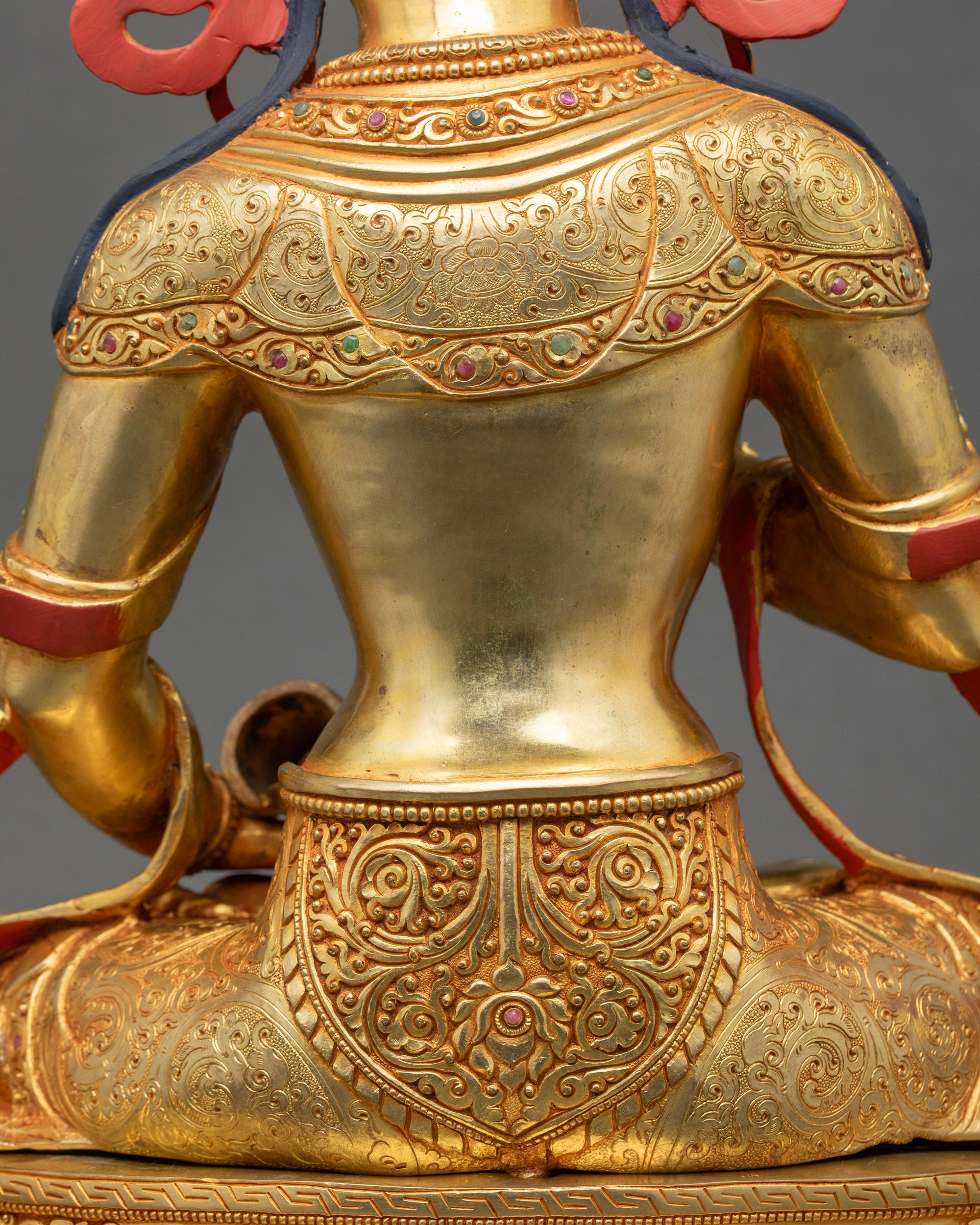 Buddhist Statue of Vajrasattva for Meditation & Mantra Practice