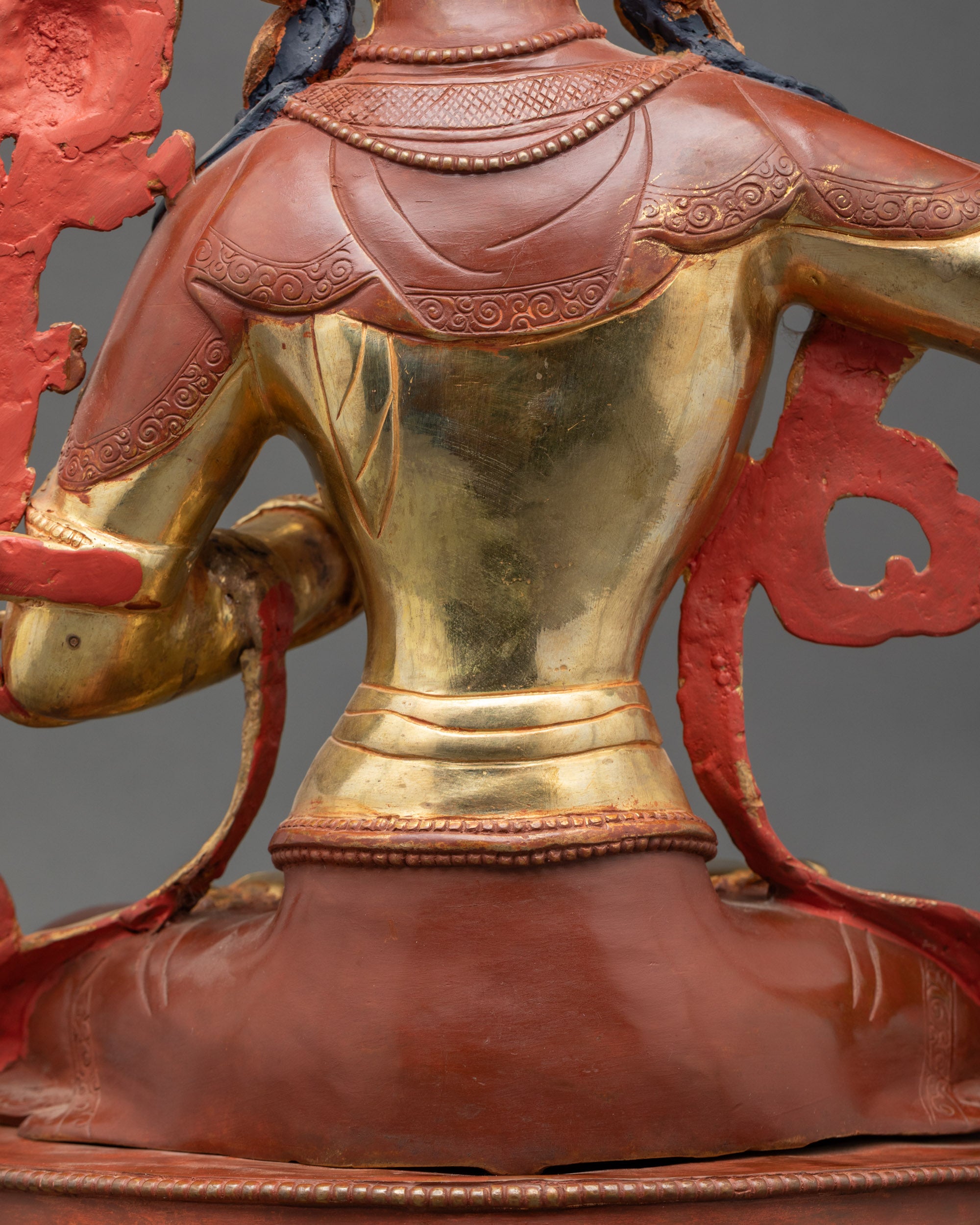 Nepalese Manjushri Statue for Meditation & Devotion
