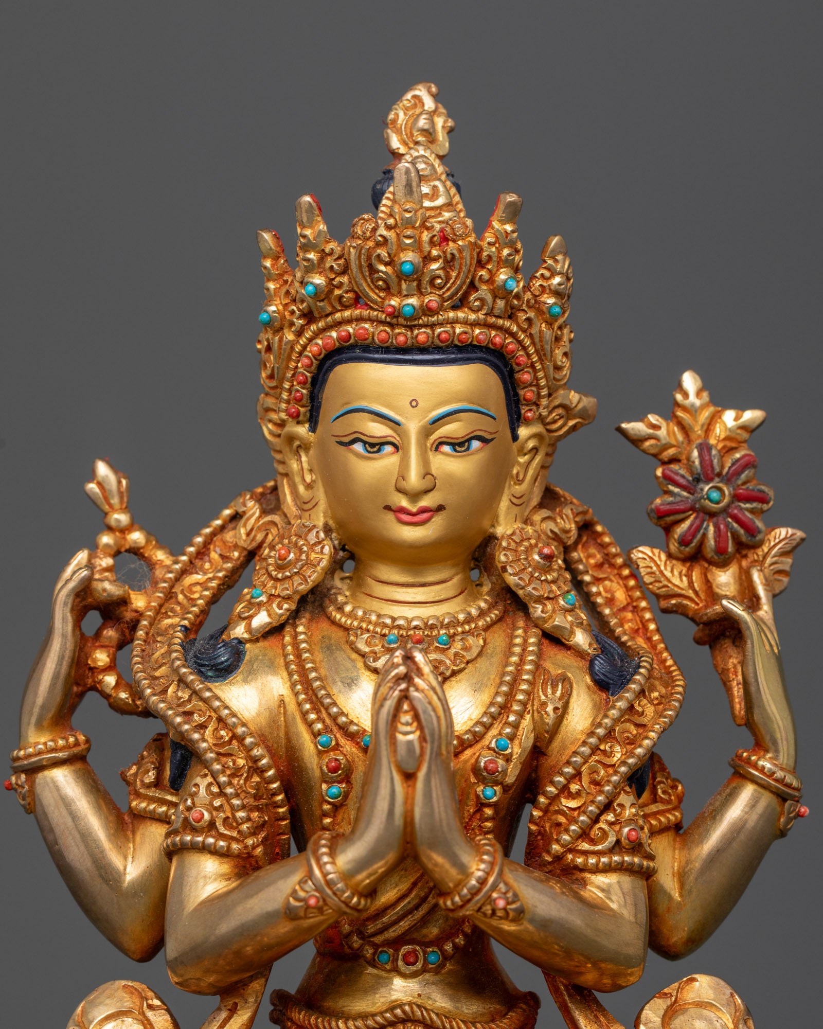 Chenrezig Avalokiteshvara Statue: Embodiment of Compassion