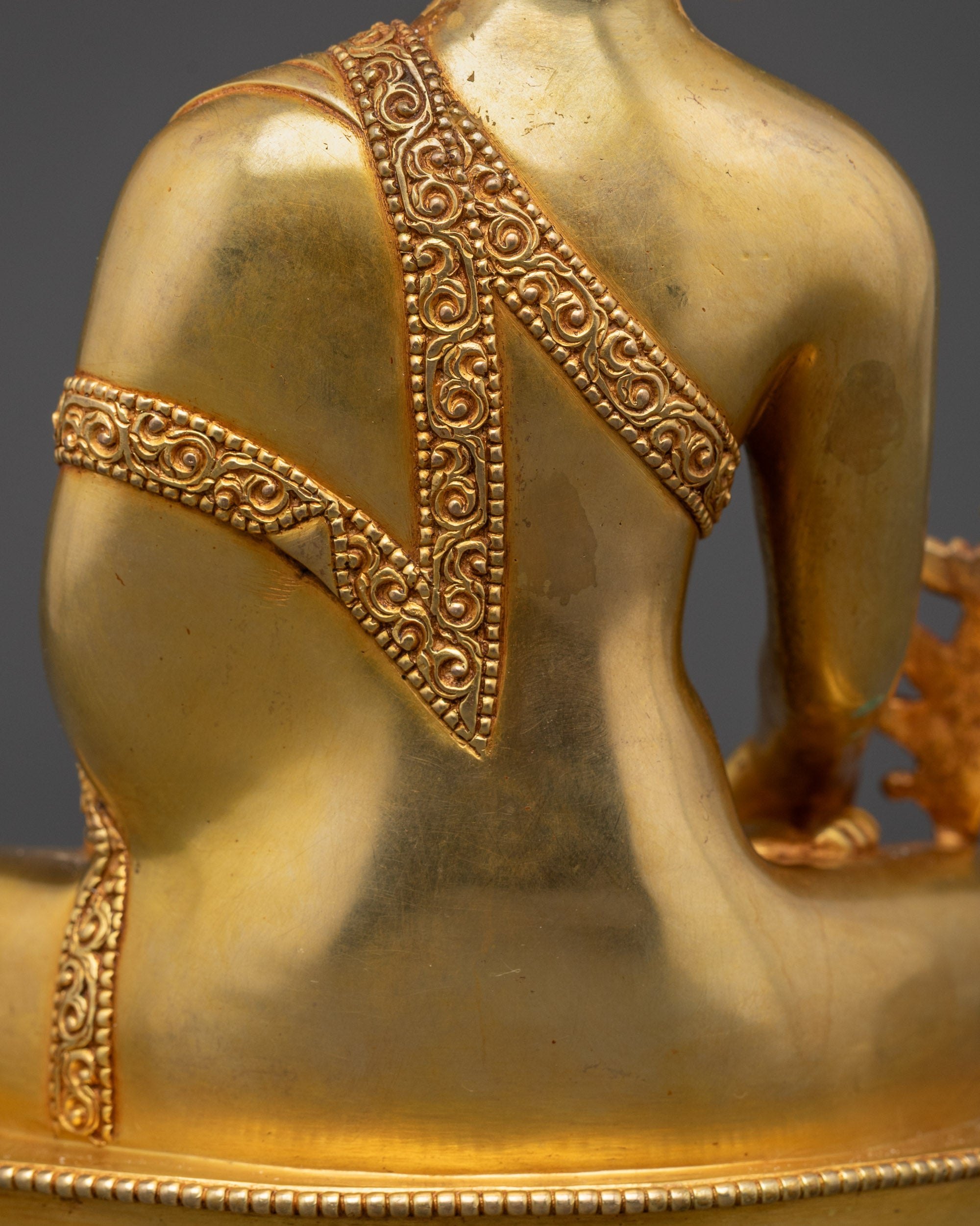 8" Tathagata Medicine Buddha Statue | Handcrafted Healing Sculpture