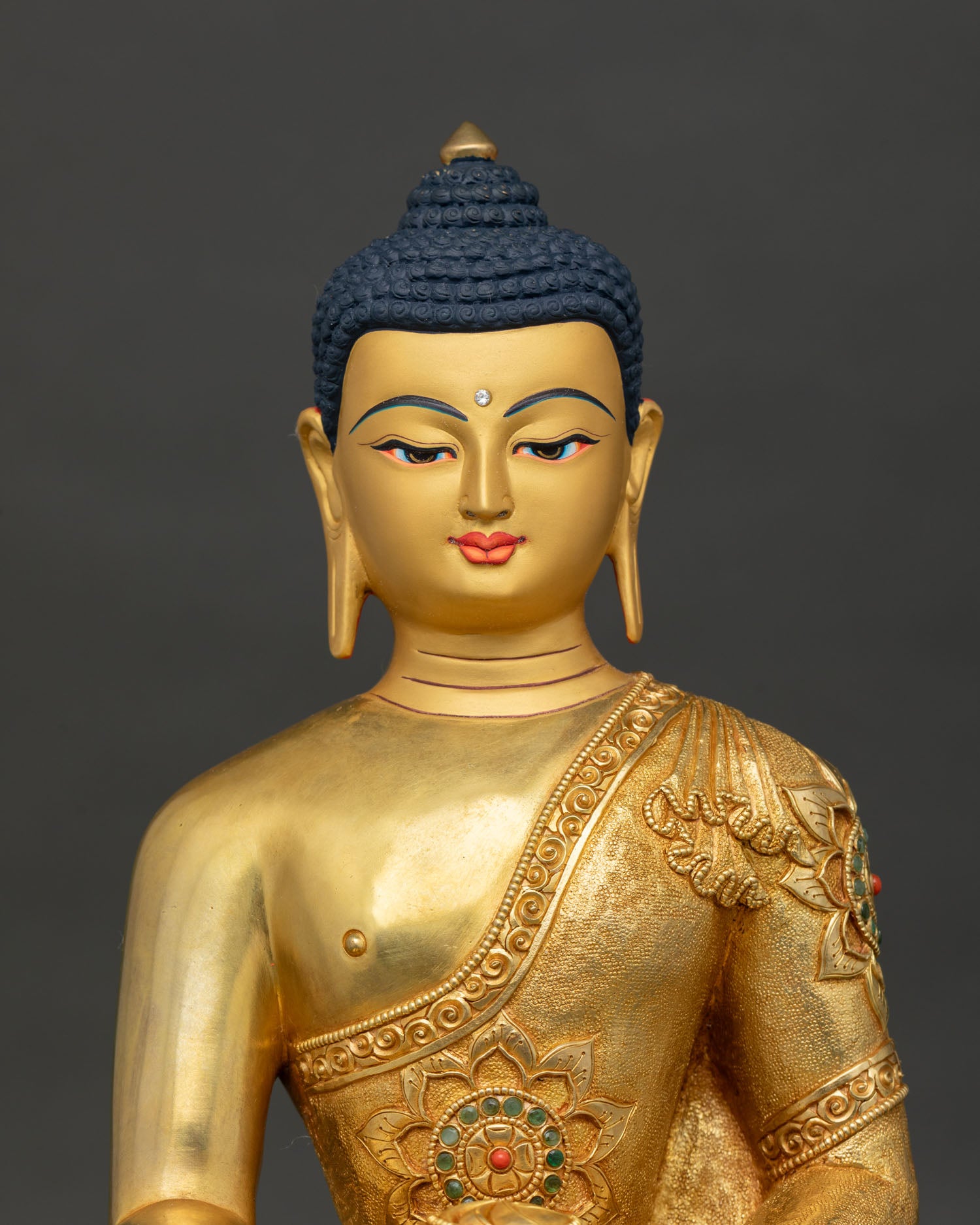 Buddha Shakyamuni Statue | Hand-Carved Buddhist Artwork