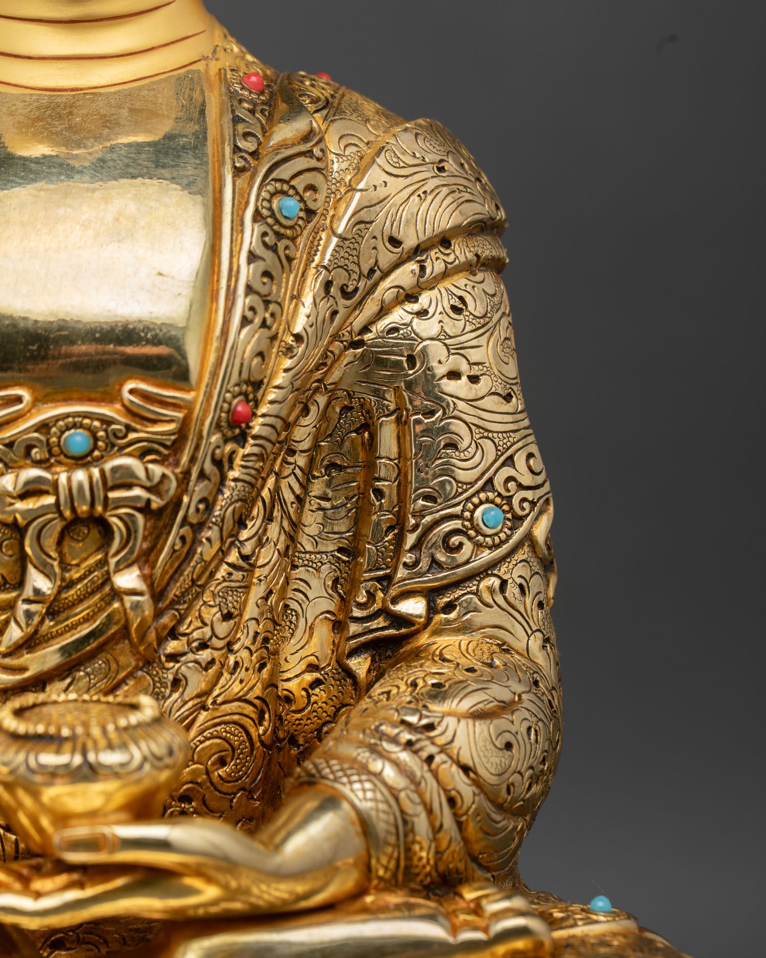 Shakyamuni Buddha Statue | Sacred Dharma Teacher Sculpture