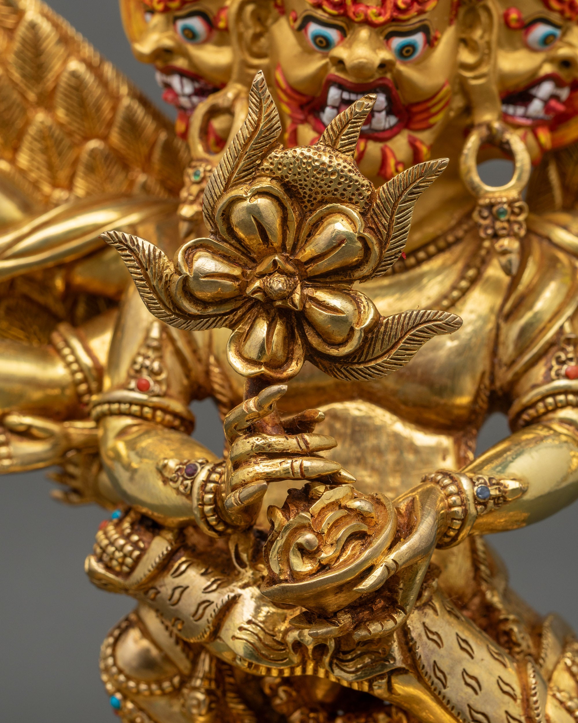 Protector Hayagriva Statue | Sacred Horse-Headed Deity Figurine
