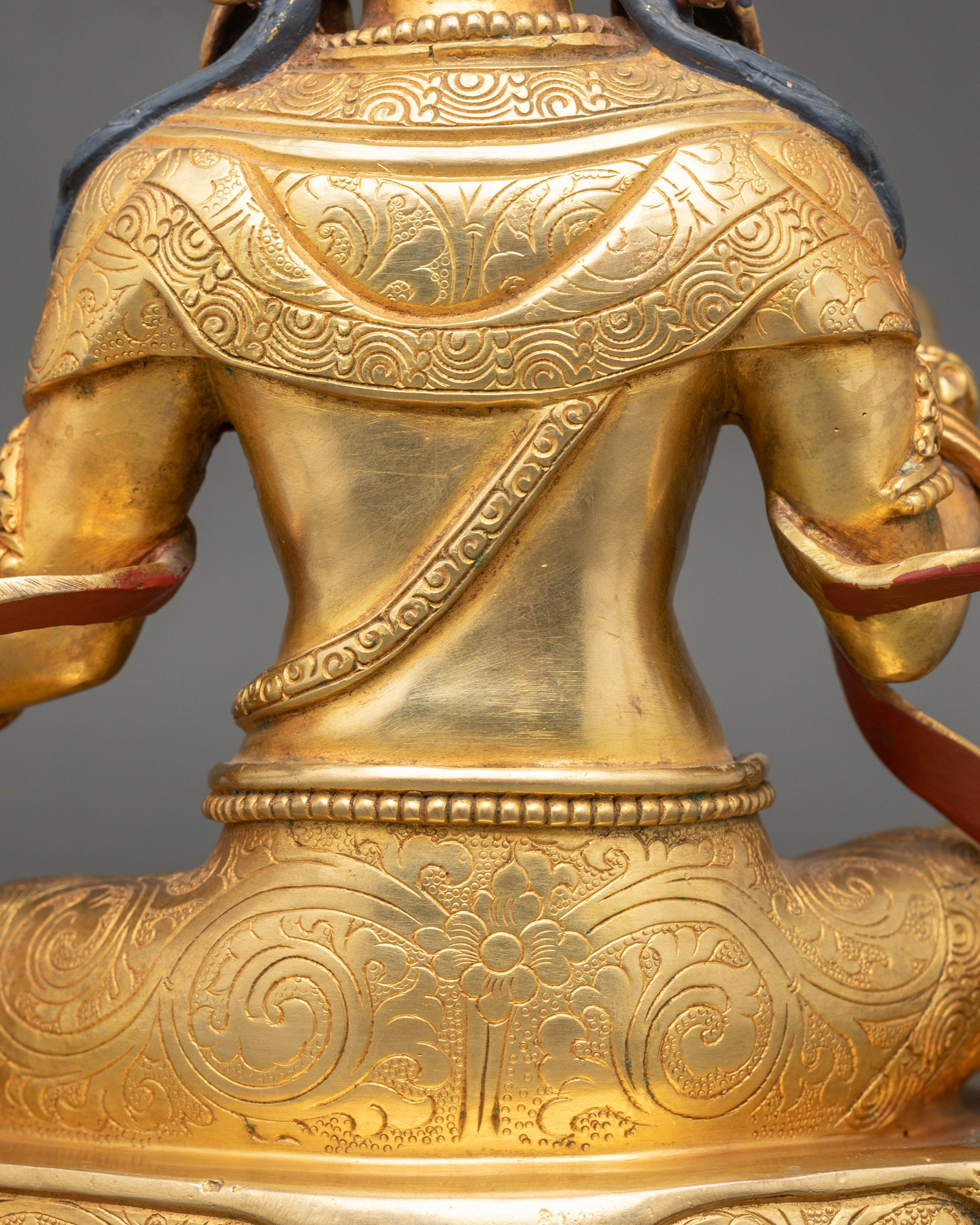 Handmade Set of Tilopa and Naropa Statue for Spiritual Practice