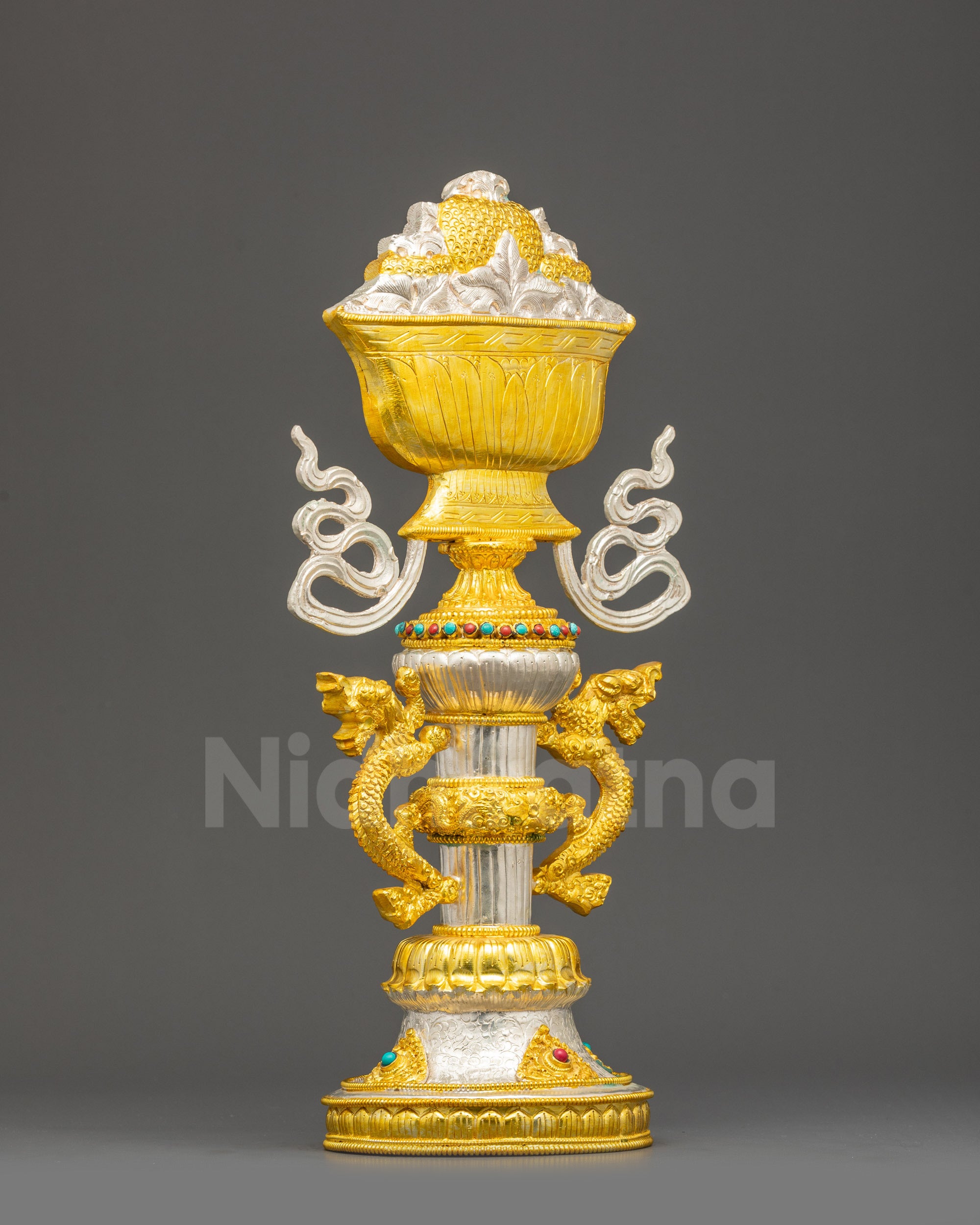 Astamangala Set for Tibetan Offering Rituals