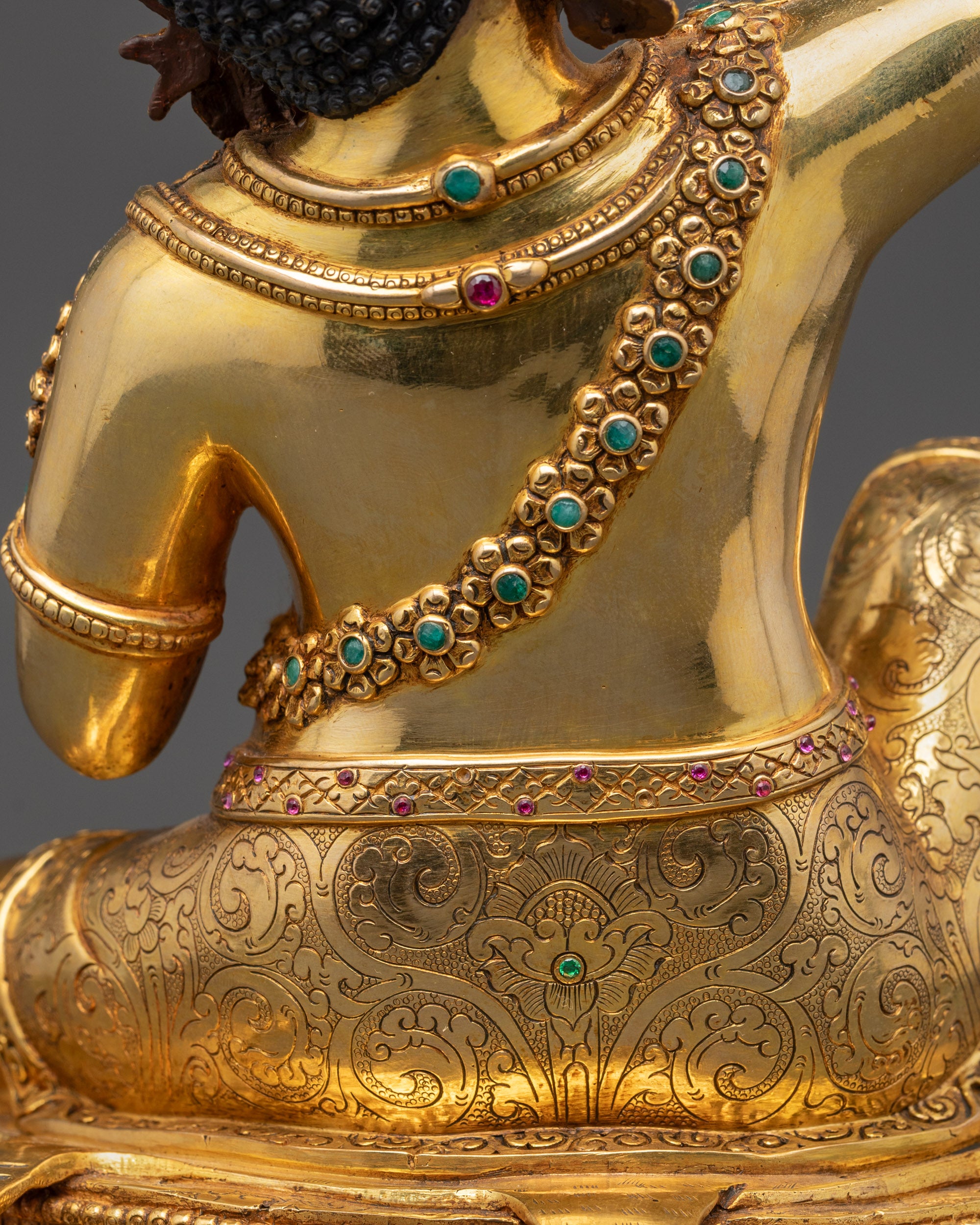 Mahasiddha Virupa Statue | Traditional Himalayan Buddhist Sage Sculpture