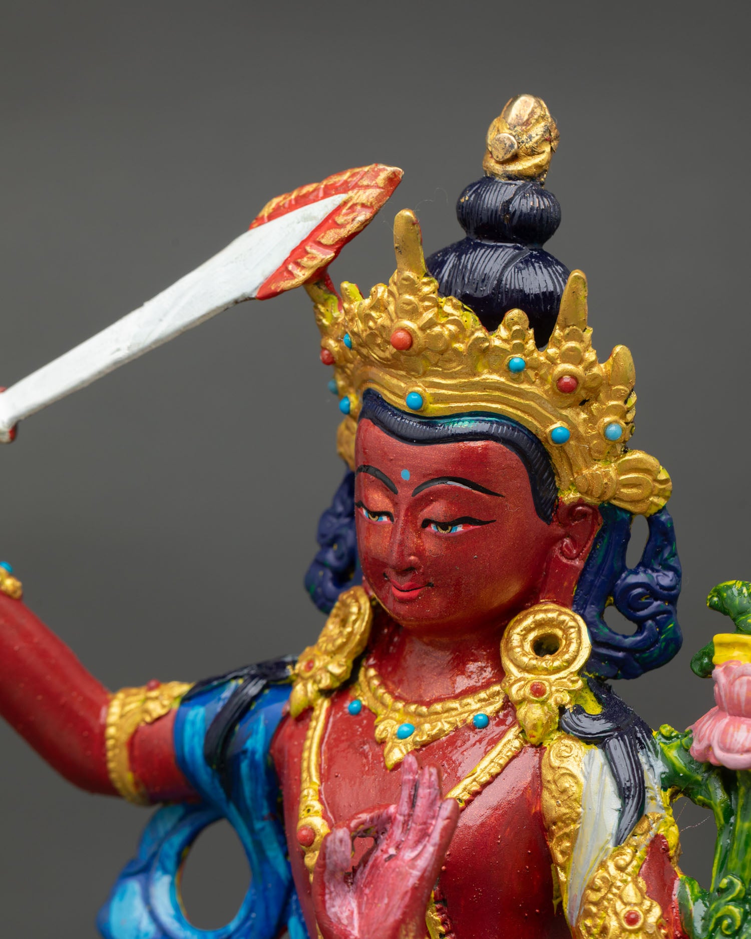 Manjushree Statue | Bodhisattva of Transcendent Wisdom