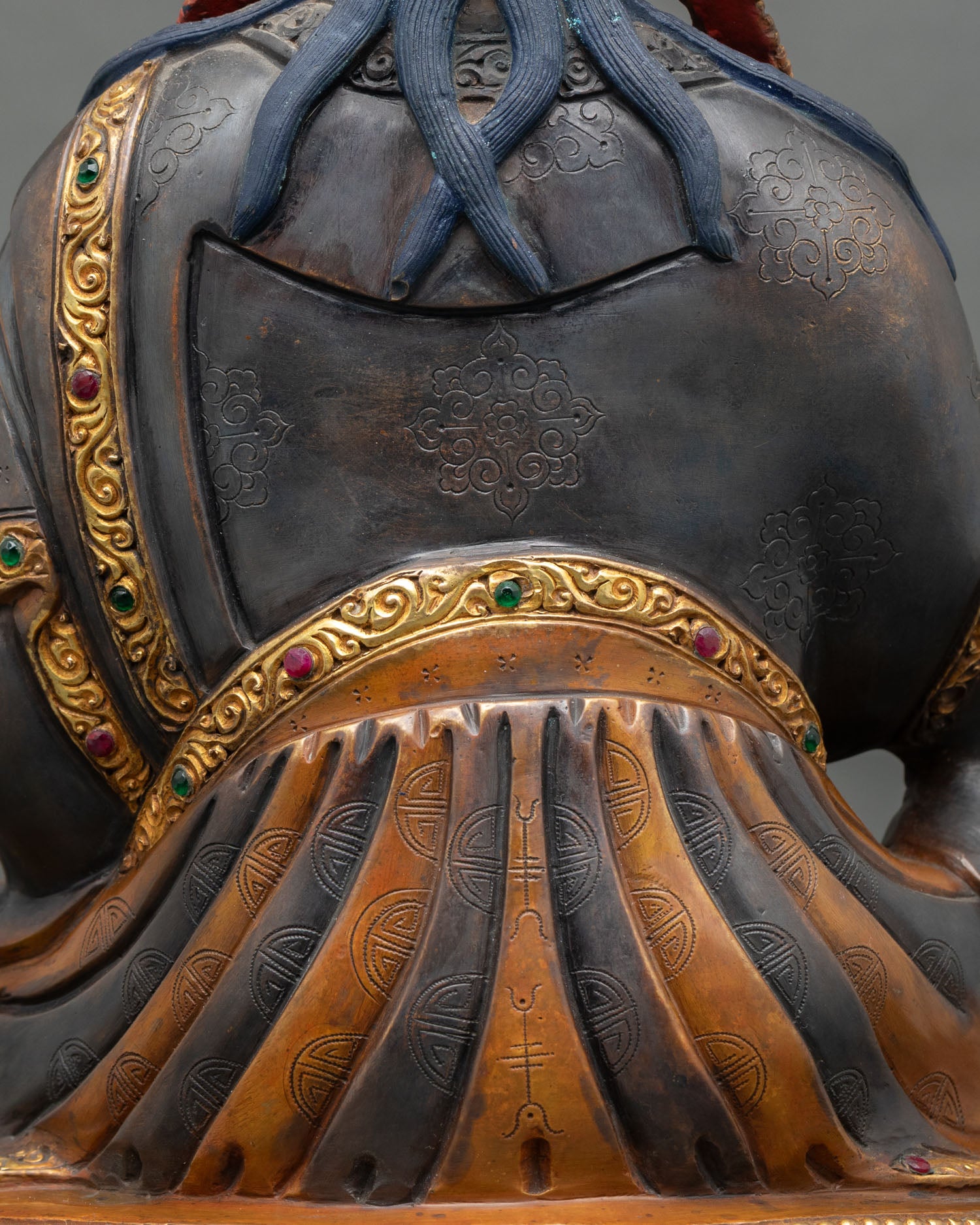 Guru Rinpoche Statue for Altar Decor | Handmade in Nepal