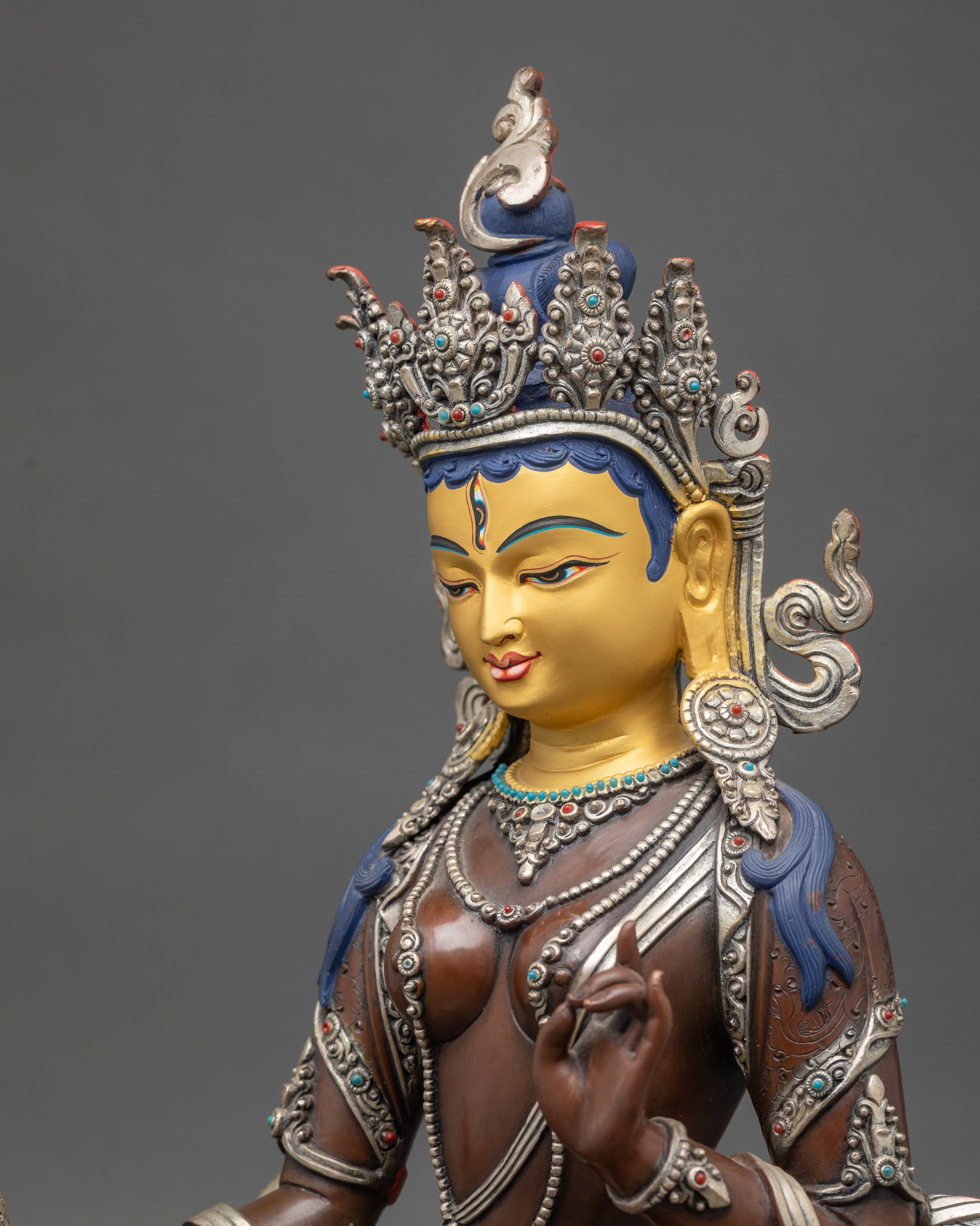 Dukar Buddhist Protector Statue – The Guardian of Dharma