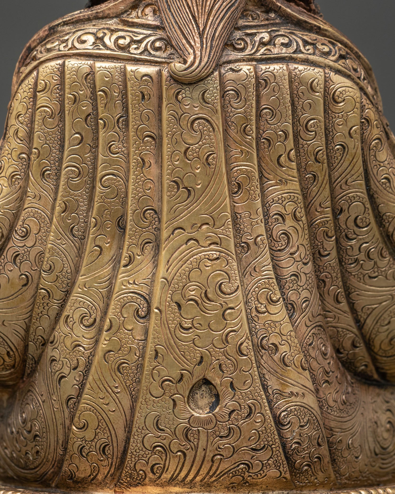 Tsokye Dorje Statue – Pure Copper Handmade Tibetan Sculpture