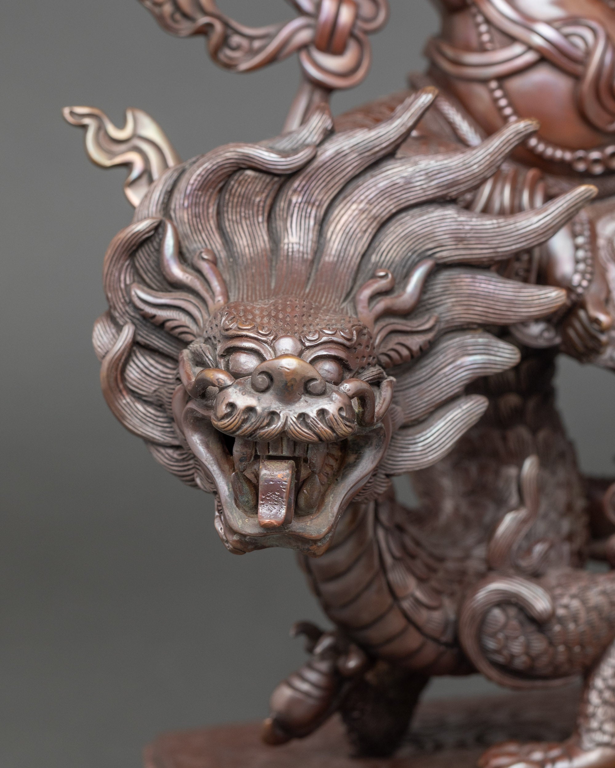 White Dzambhala Statue: Tibetan Deity of protection and Wealth