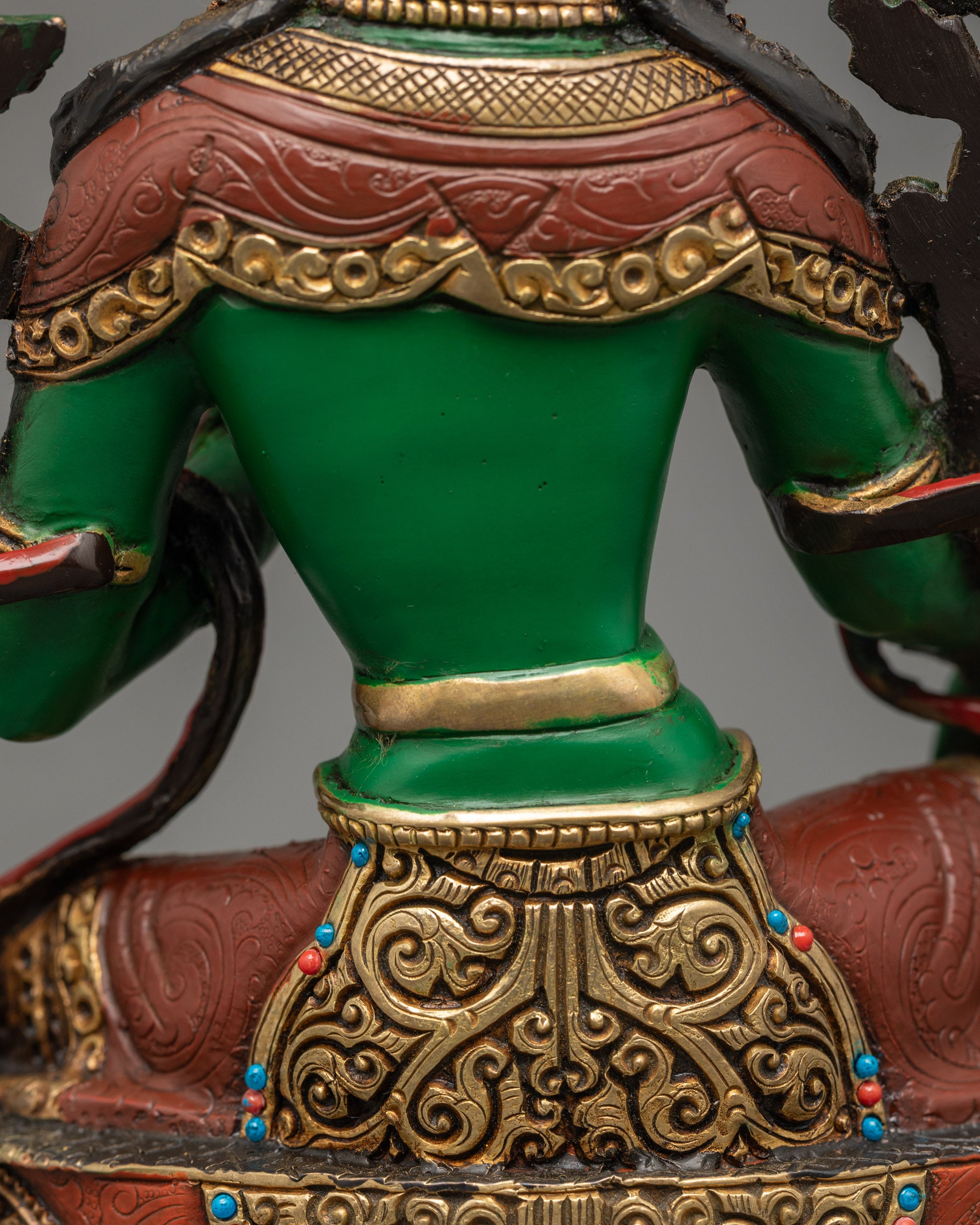 Green Colored Green Tara Goddess Statue for Sale
