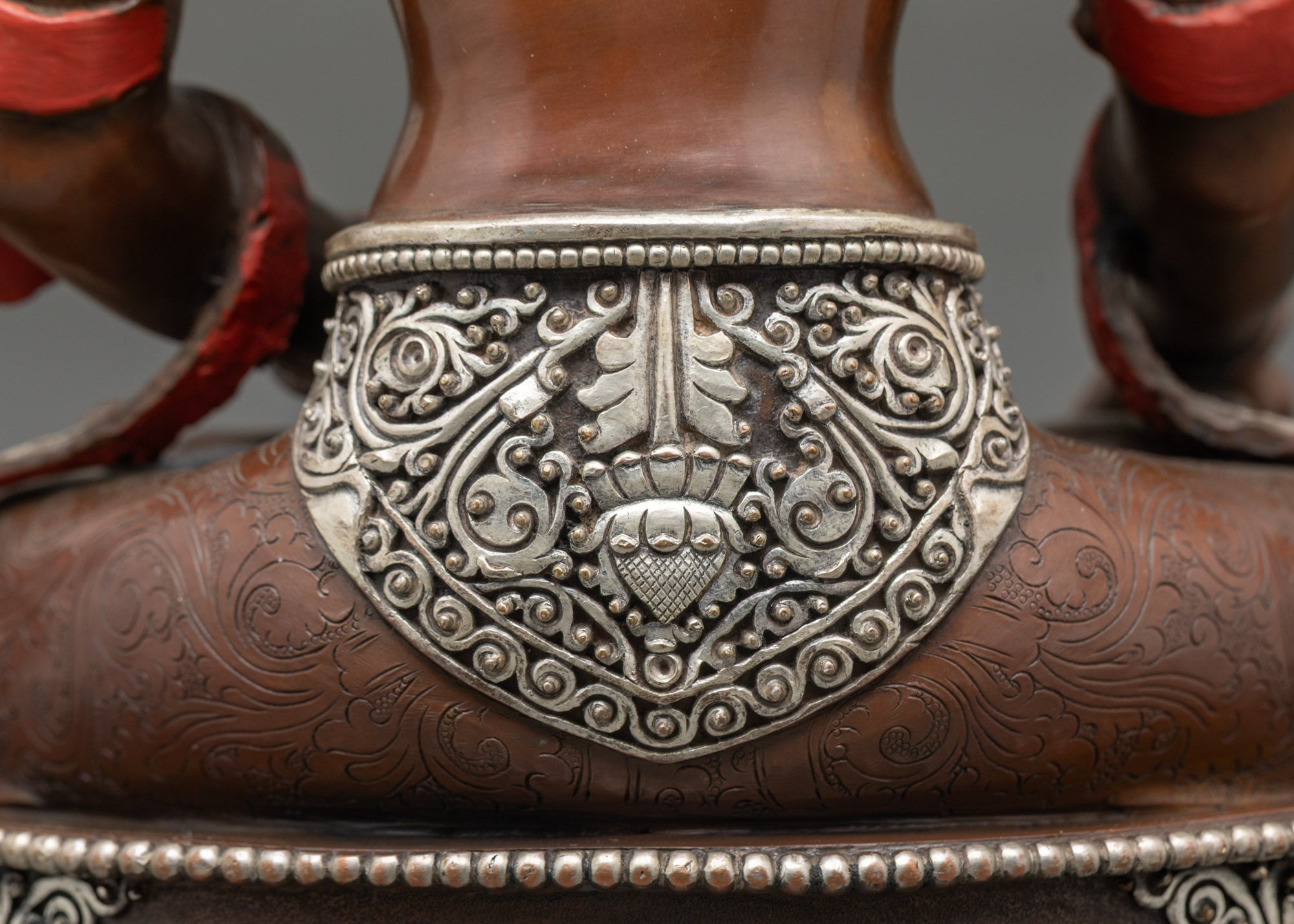 Oxidized Kshitigarbha Statue | Enlightenment Through Art and Faith