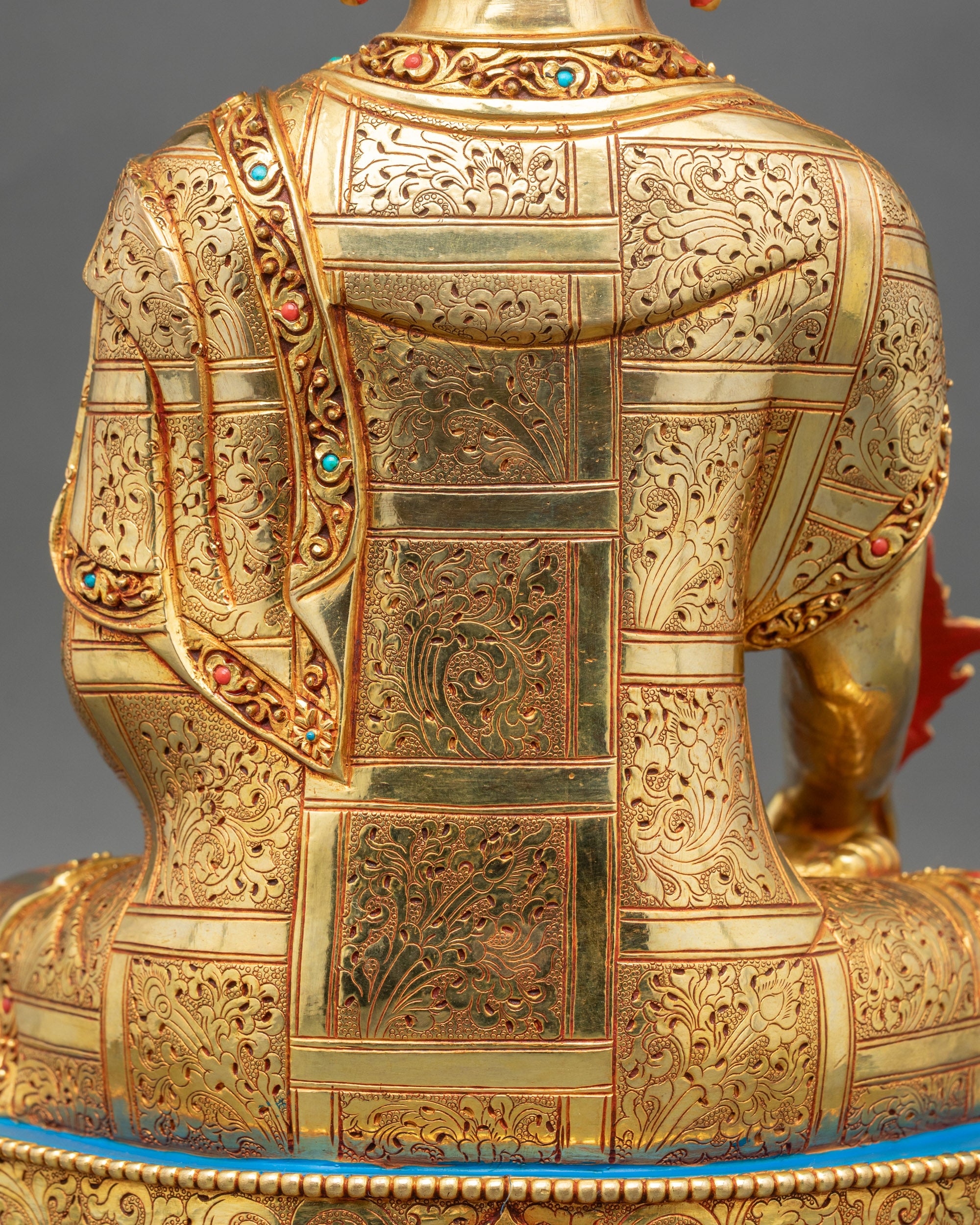 Handmade Statue of Medicine Buddha | Invite Calm & Positive Energy