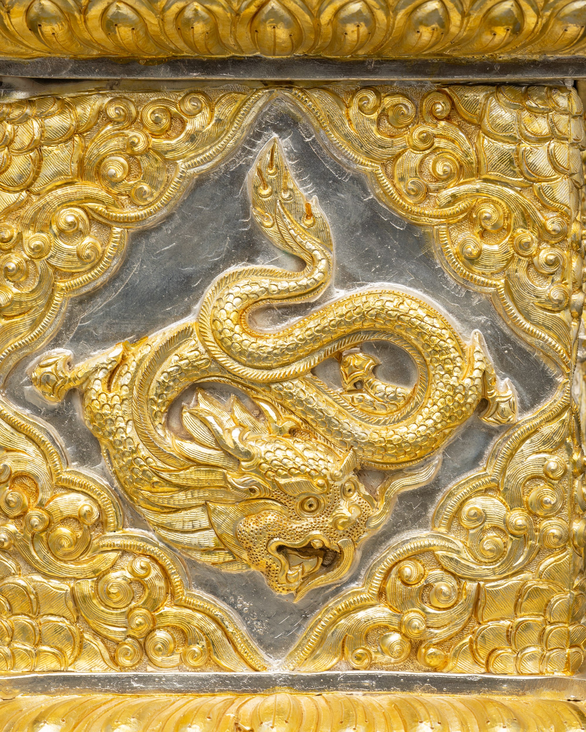 Buddhist Treasure Box for Sacred Ornaments and Jewelry