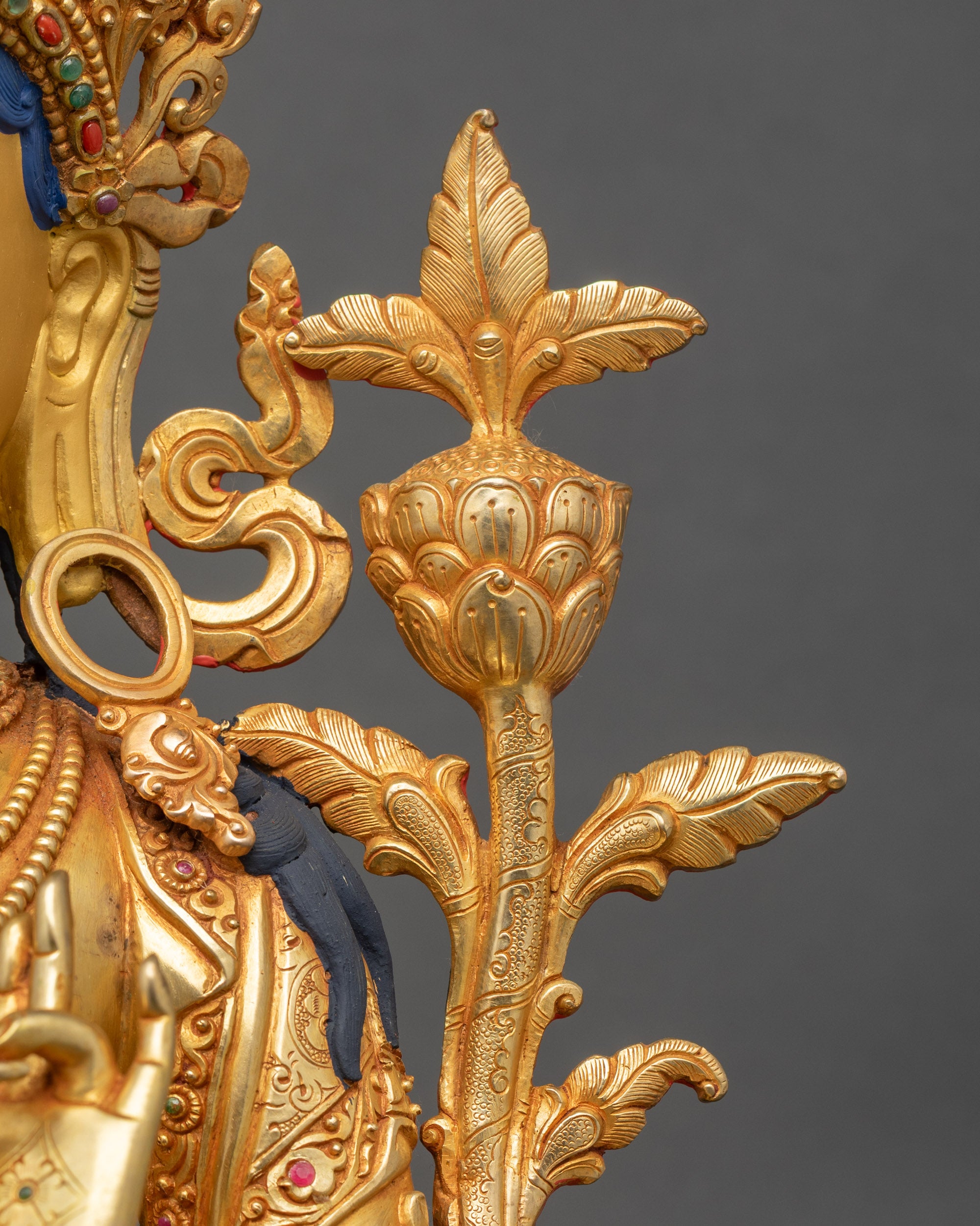 Green Tara Statue for Home Altar | Buddhist Compassionate Goddess