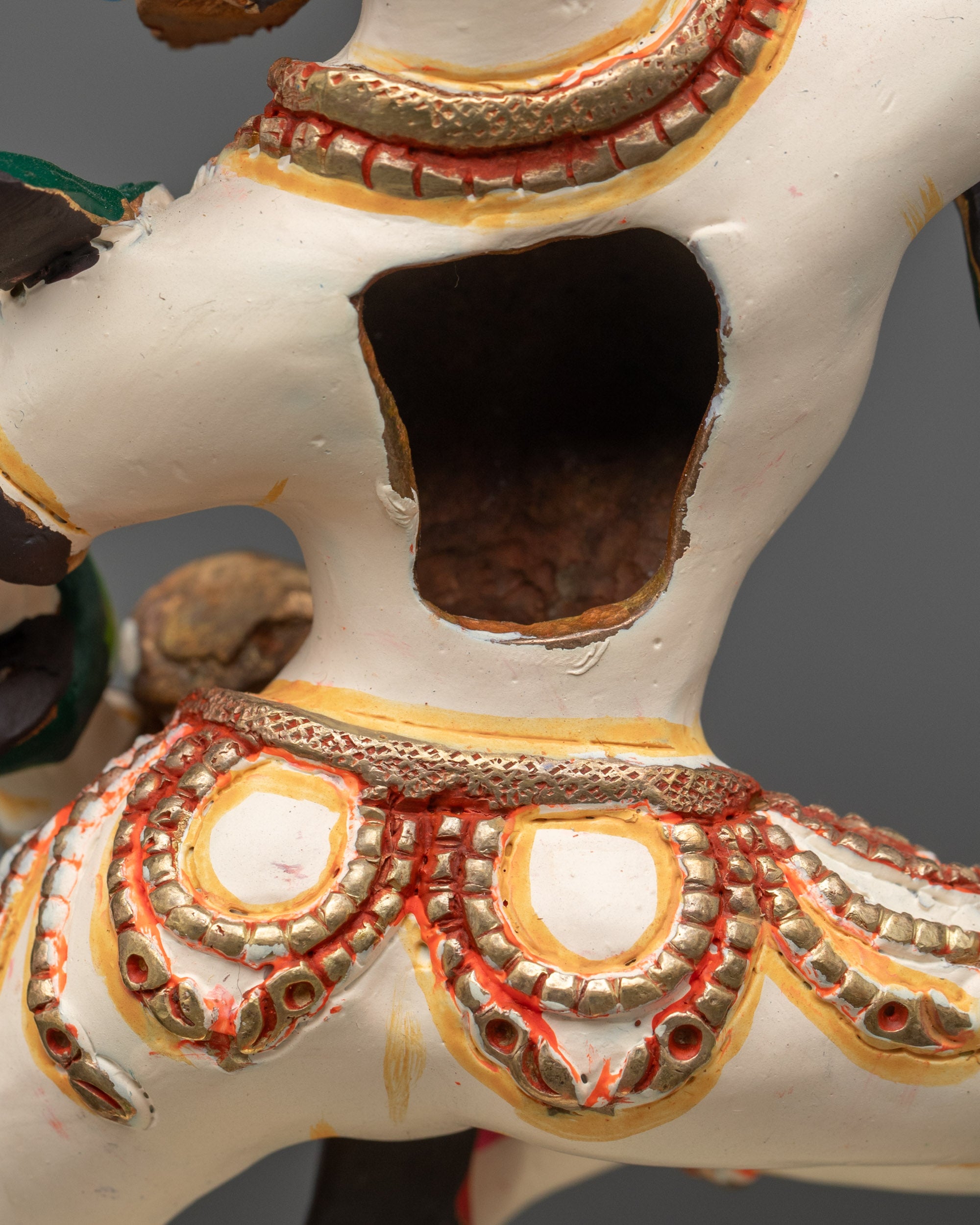 Dakini Machig Labdron Sculpture | Handcrafted Himalayan Icon