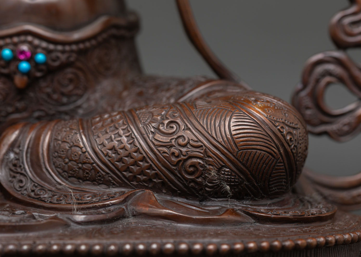 Handcrafted Green Tara Statue | Buddhist Spiritual Decor