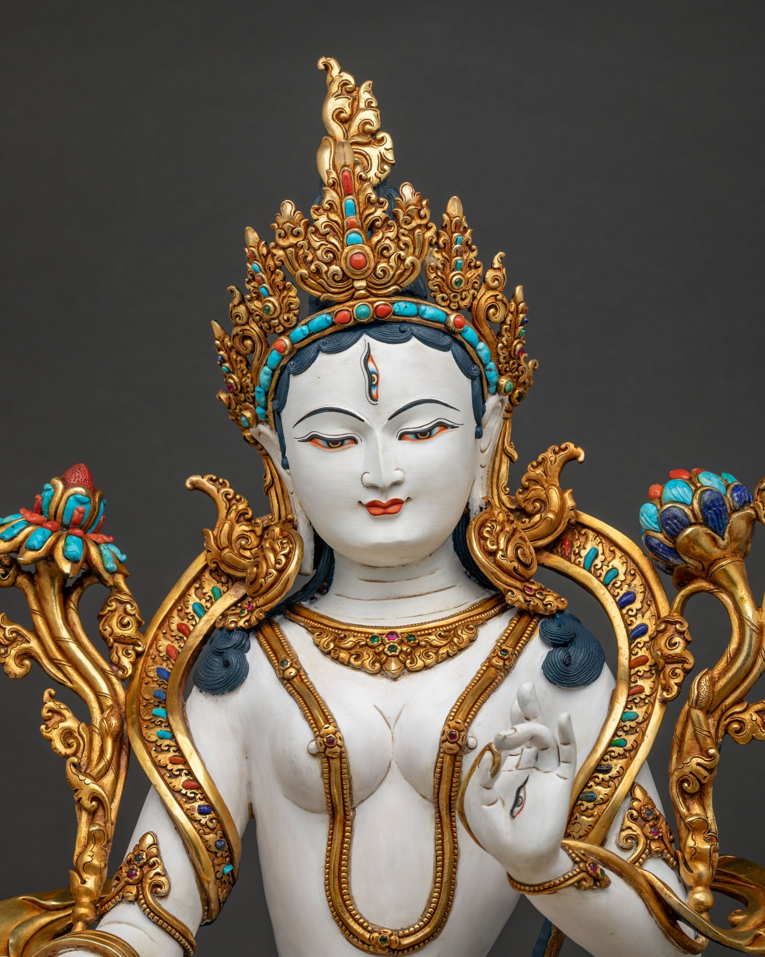 White Tara Statue