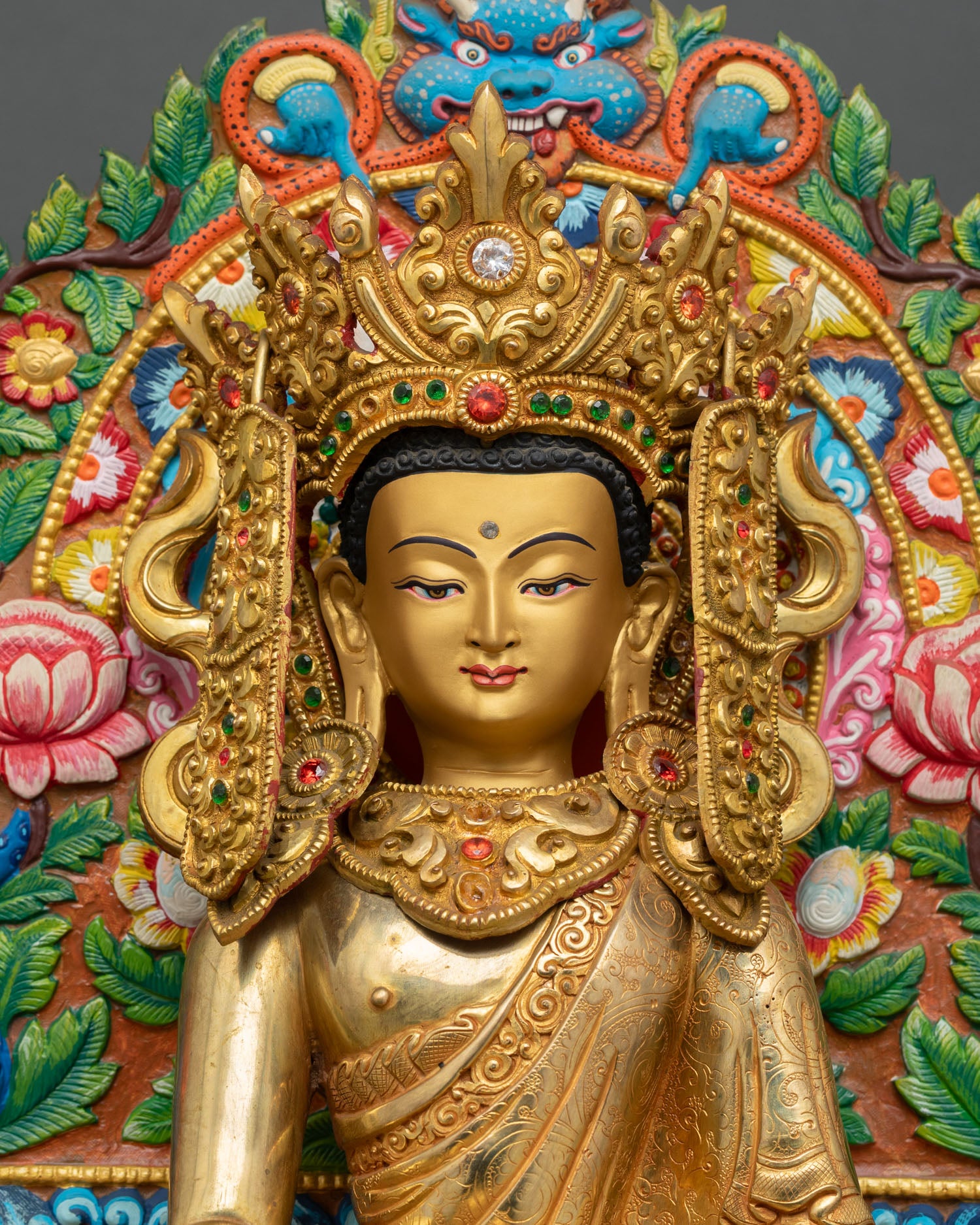 Jowo Rinpoche Statue – Sacred Representation of Historical Buddha