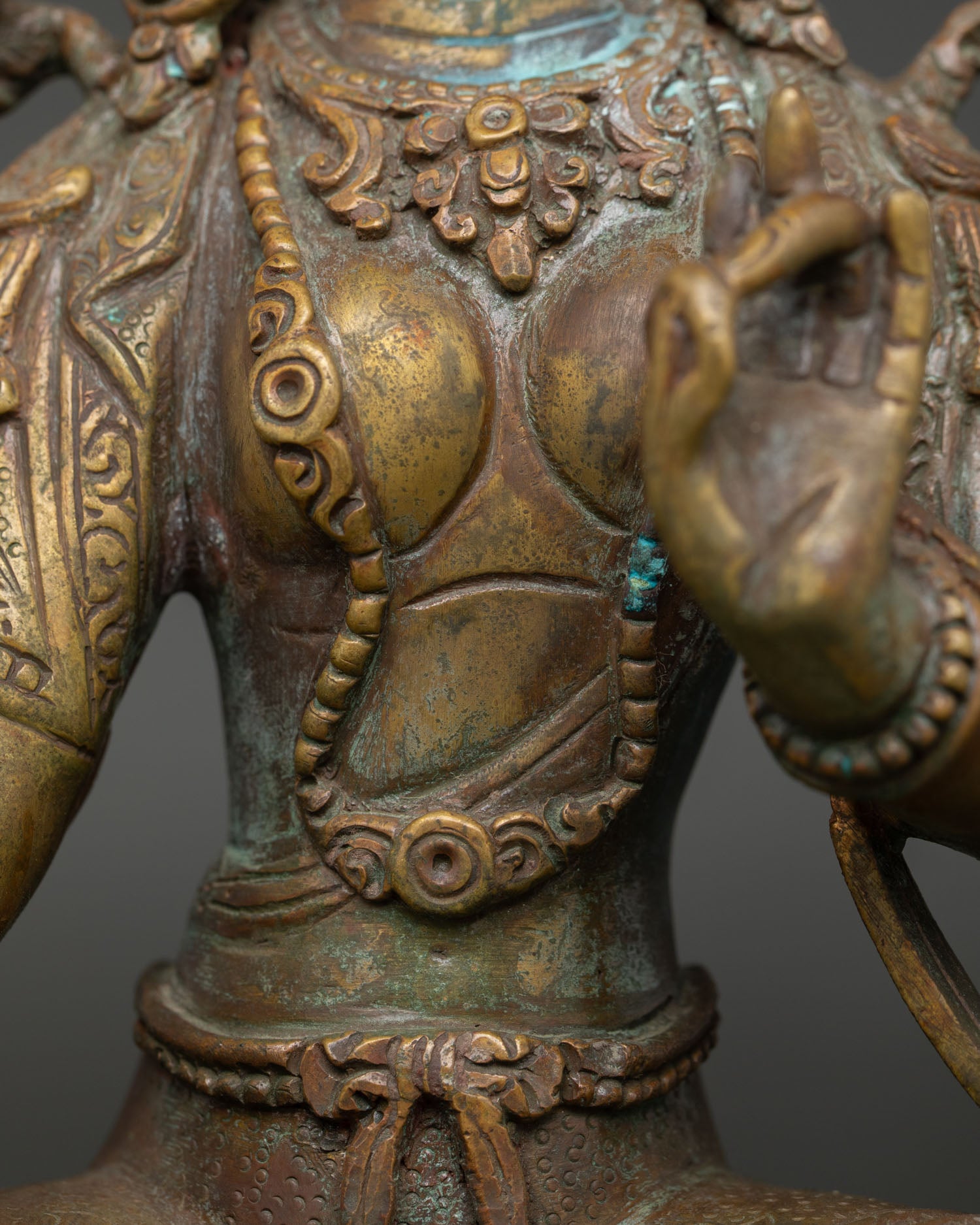 Green Tara Statue