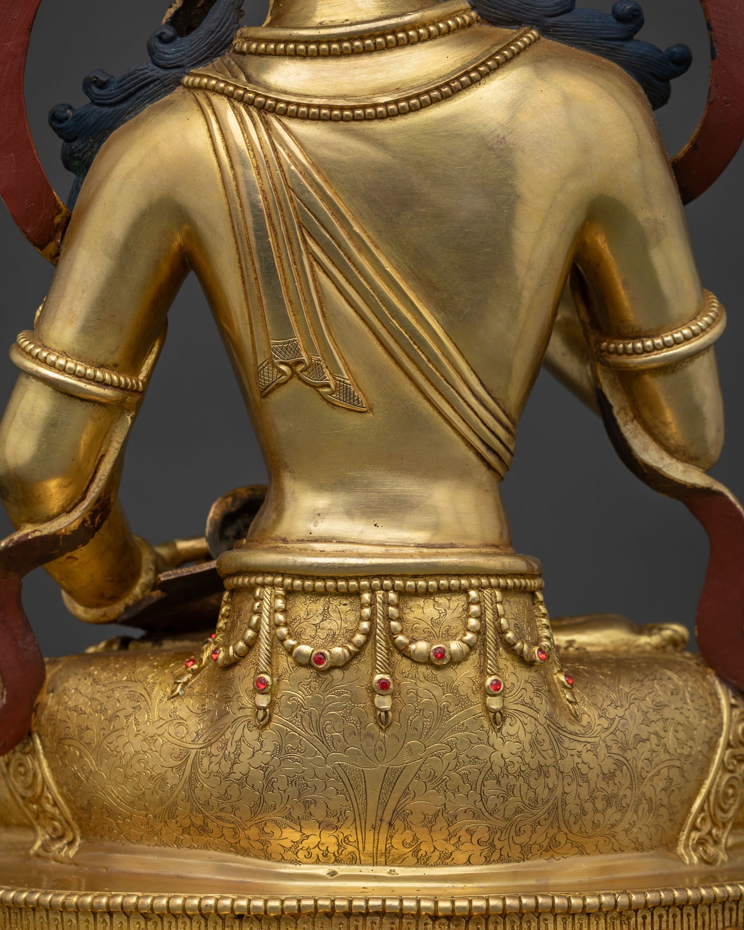 Enlightened Vajrasattva Statue from Nepal | Traditional Buddhist Art